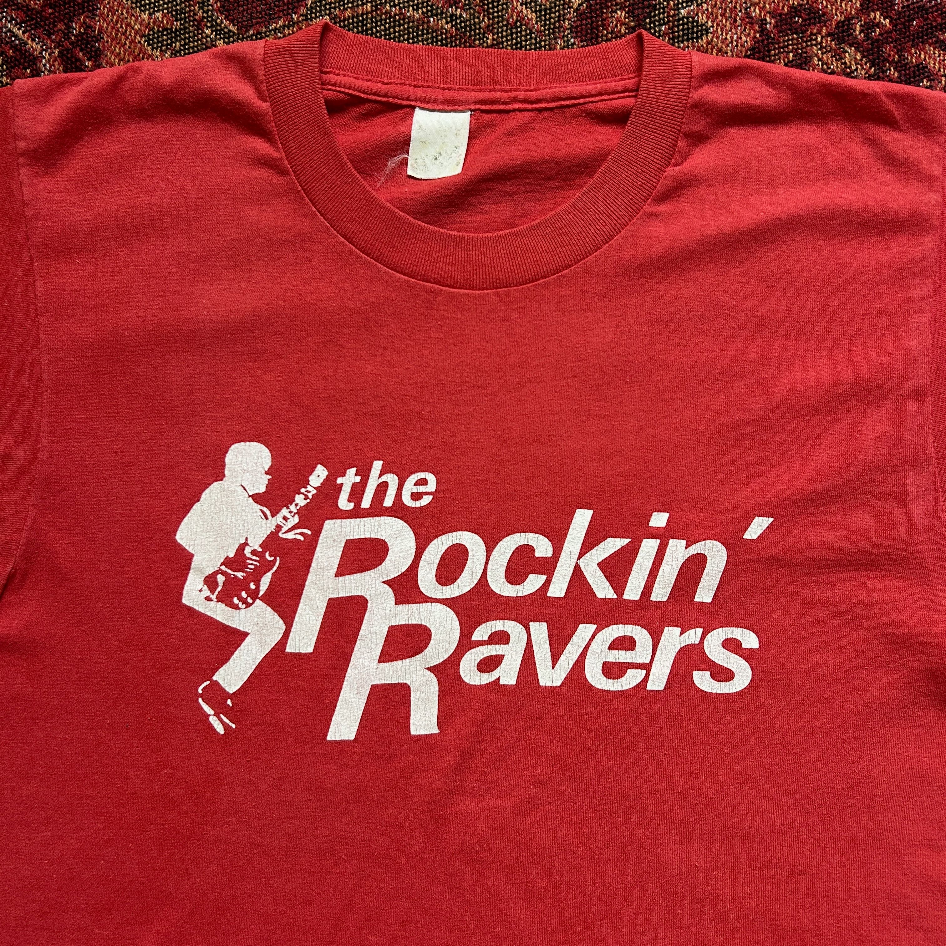 Vintage Vintage Mid 1980s the Rockin' Ravers Band Tee Size US S / EU 44-46 / 1 - 2 Thumbnail