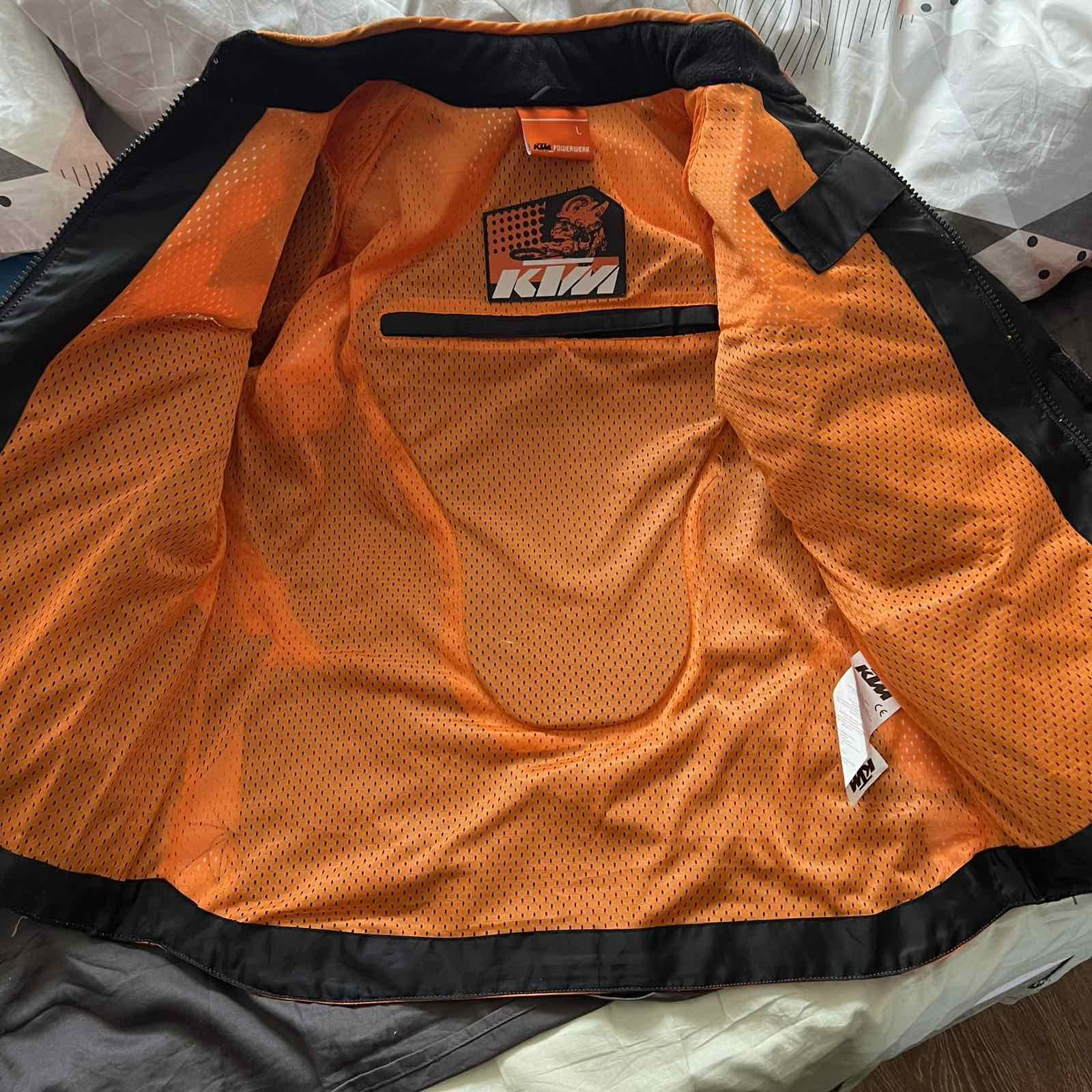 Other KTM PowerWear Moto Racing Jacket Sz L Size US L / EU 52-54 / 3 - 6 Thumbnail