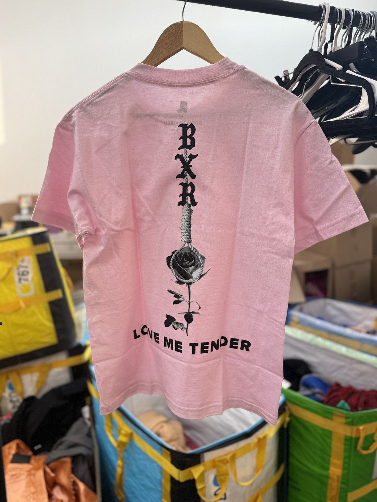 Born X Raised BORN X RAISED ON THE TURF BXR LOVE ME TENDER TEE PINK Size M Size US M / EU 48-50 / 2 - 2 Thumbnail