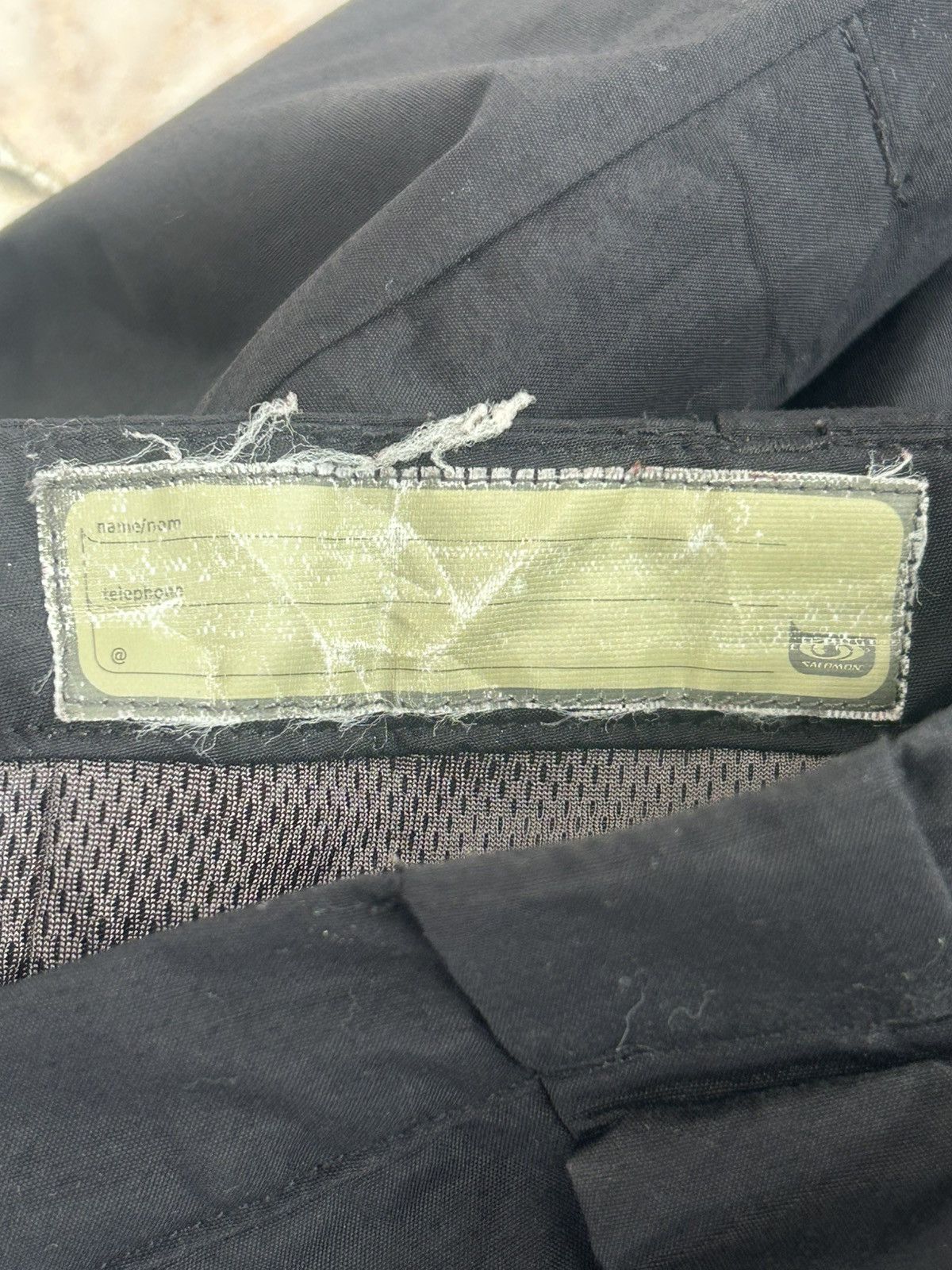 Salomon Salomon X Static Black Pants Size US 28 / EU 44 - 7 Thumbnail
