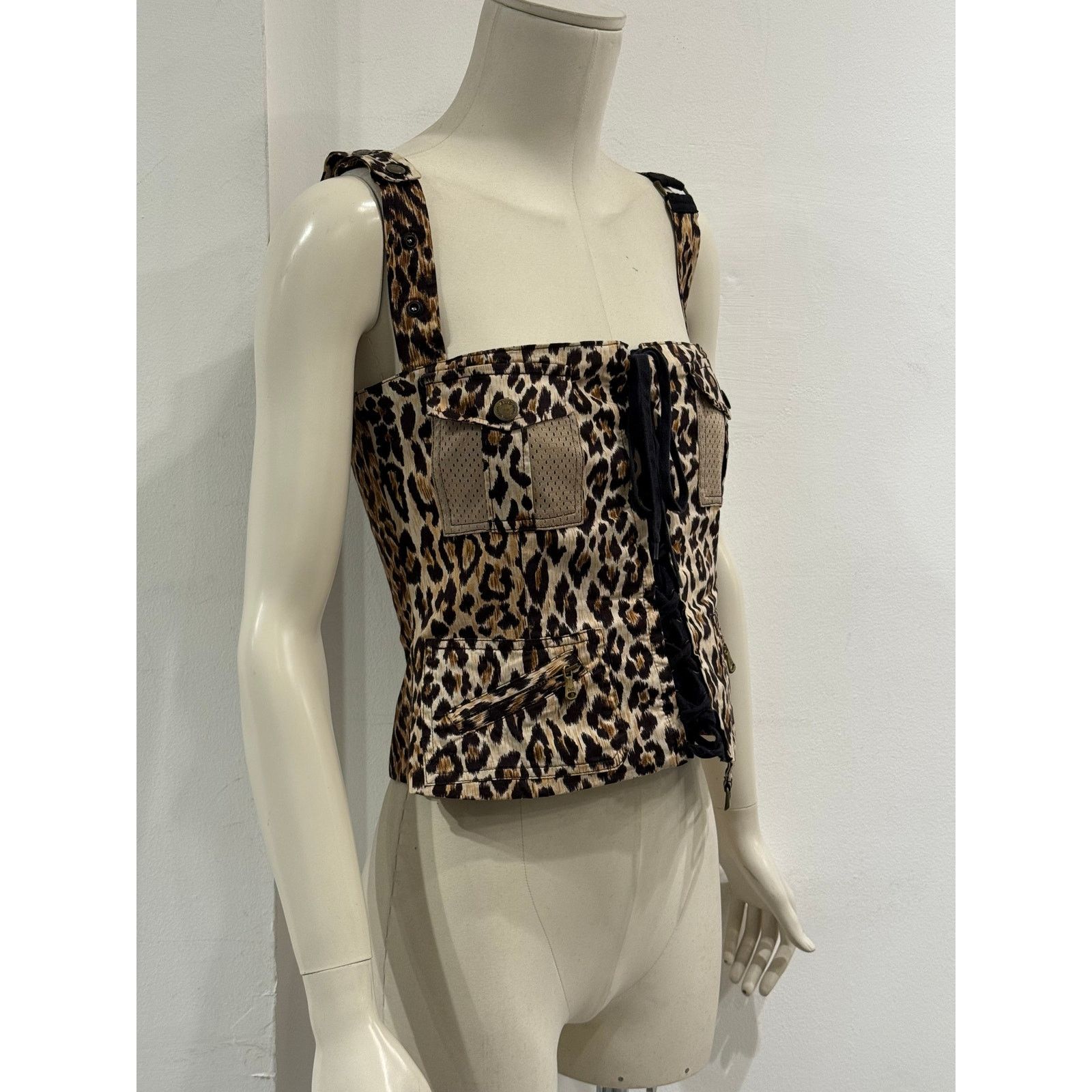 Dolce & Gabbana 2000s Dolce & Gabbana leopard print corset Size S / US 4 / IT 40 - 3 Thumbnail