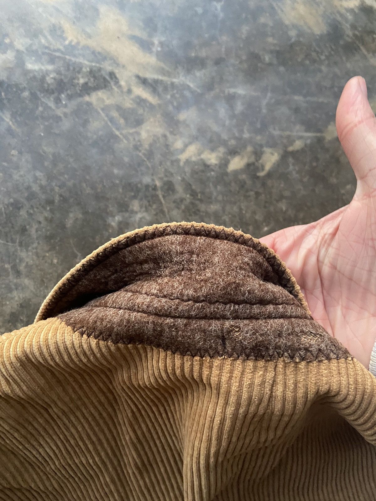 Eddie Bauer Vintage 1970s Eddie Bauer Satin Lined Corduroy Blazer Jacket Size 42L - 7 Thumbnail