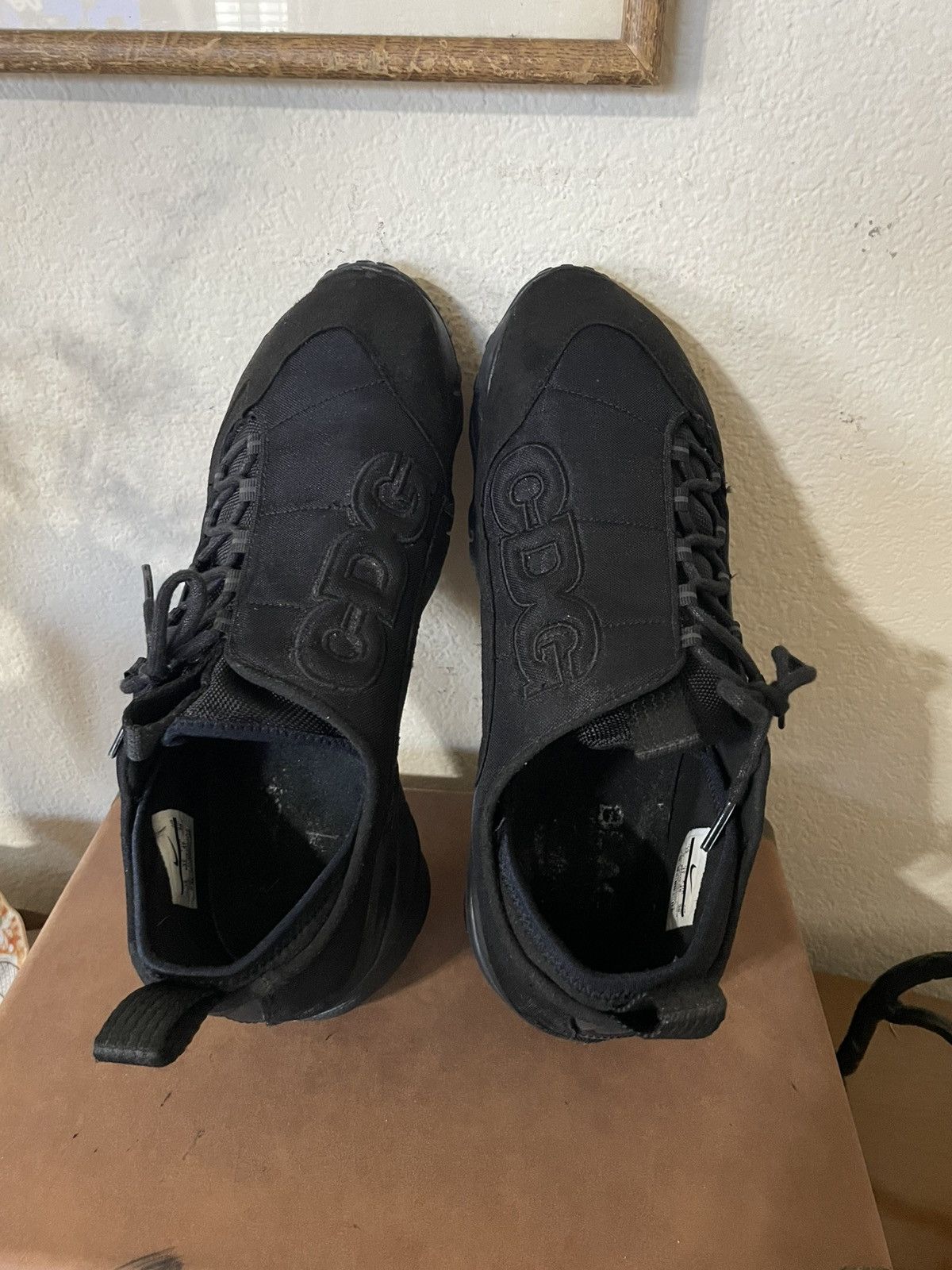 Comme des Garcons Nike x Comme Des Garçons Air Footscape NM Size US 12 / EU 45 - 10 Thumbnail
