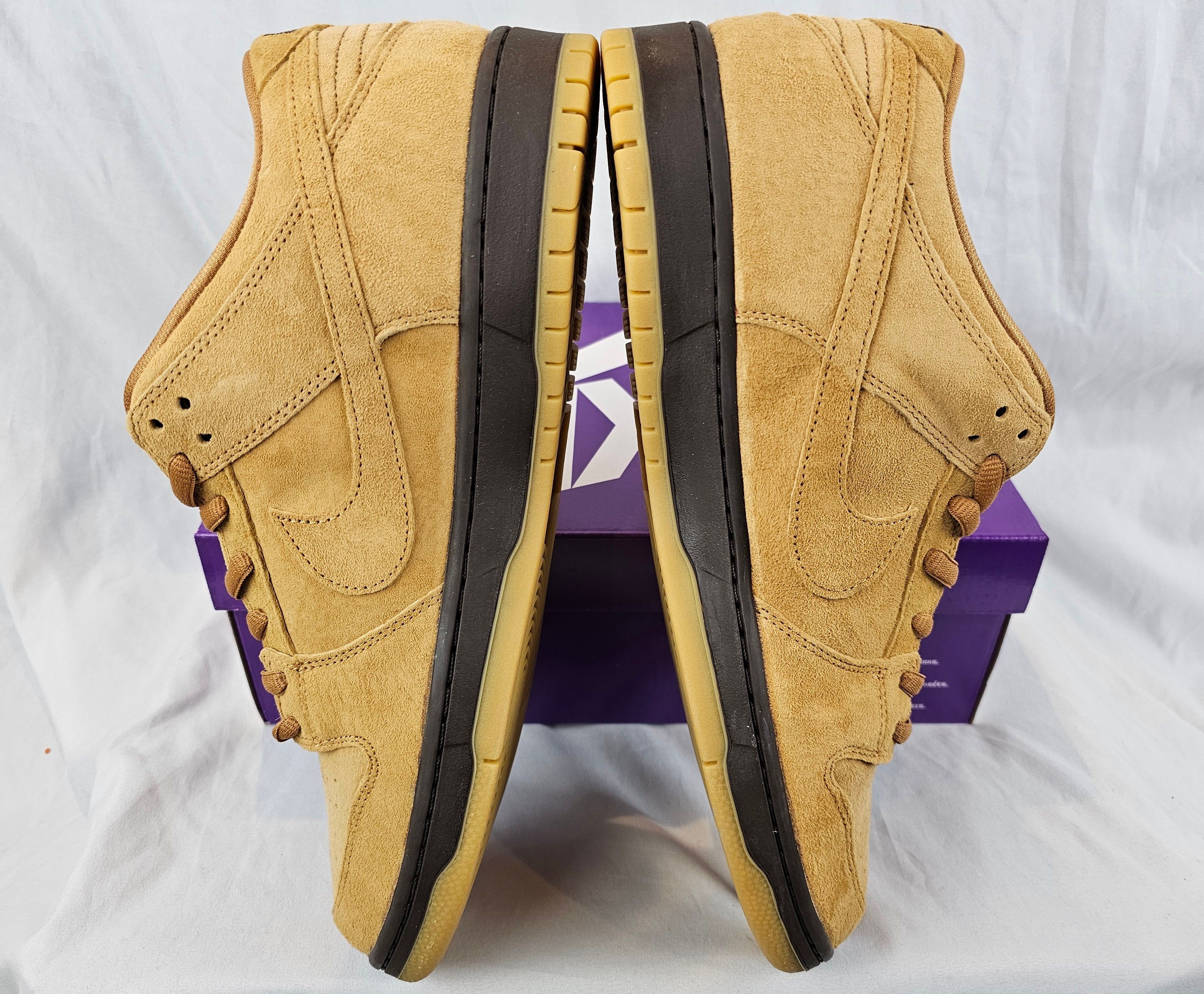 Nike Nike SB Dunk Low Wheat 2023 Brown Gum Men's Size 14 US NEW Size US 14 / EU 47 - 5 Thumbnail