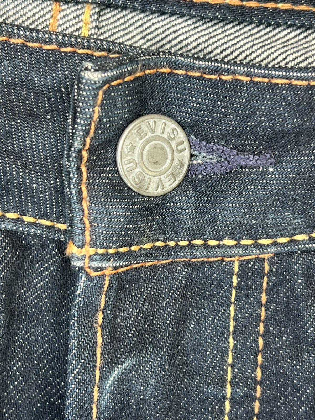 Evisu Rare Vintage 2017 Evisu #17076A Selvedge Denim Jeans Size US 34 / EU 50 - 6 Thumbnail