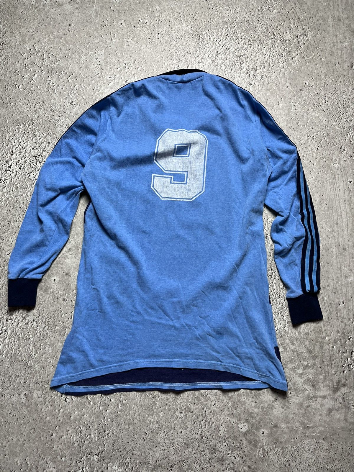 Adidas × Vintage #9 Vintage Adidas West Germany 80/90 Jersey Longsleeve Size US L / EU 52-54 / 3 - 9 Thumbnail