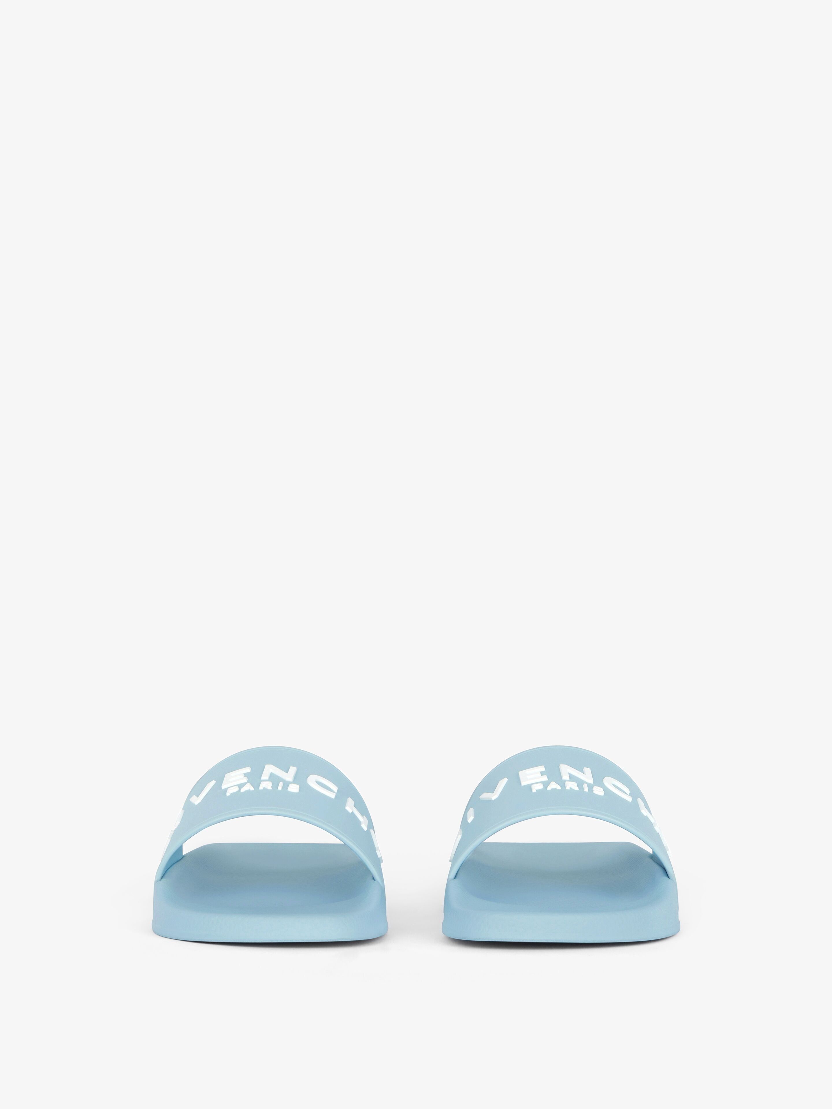 oc11z0725 Slides Flat Sandals in Blue