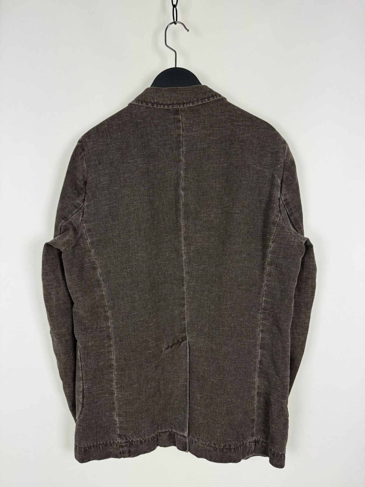 Other Exibit La Sartoria Brown Blazer Jacket Made in Italy Size 48R - 9 Thumbnail