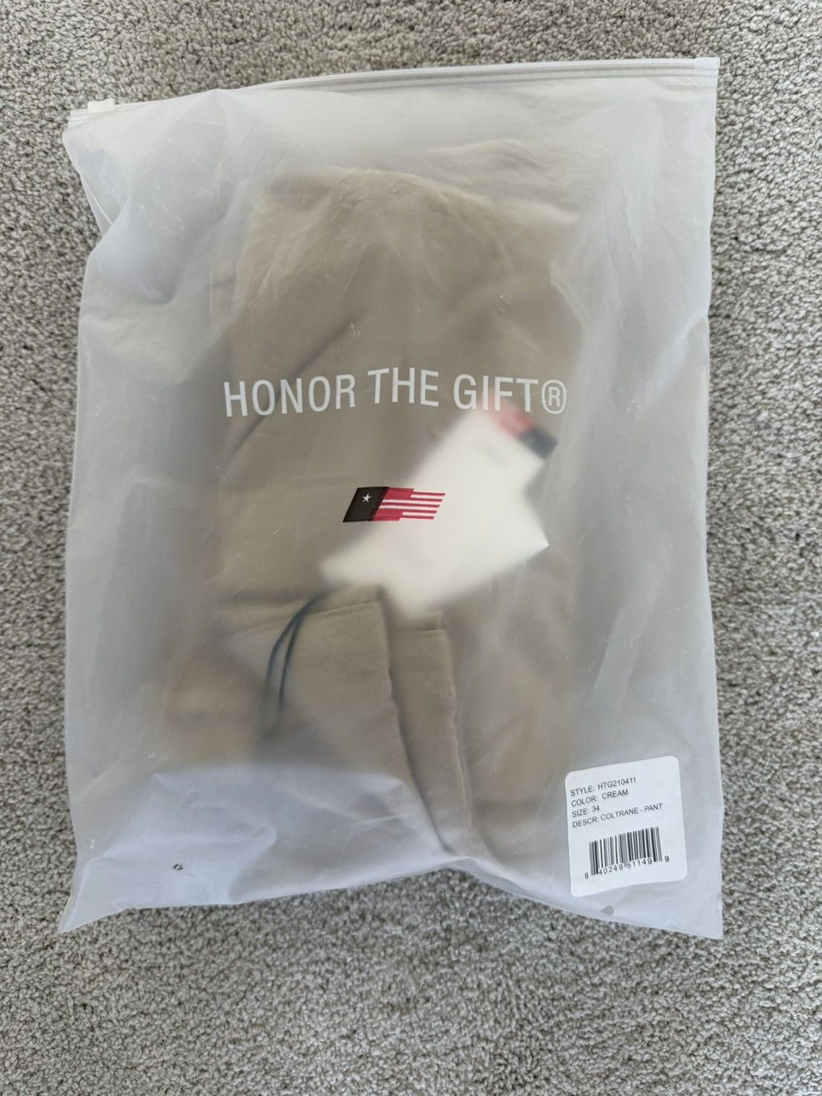Honor the Gift Honor The Gift Coltrane Pant Beige Cargo Pants- New Size 34 Size US 34 / EU 50 - 5 Thumbnail