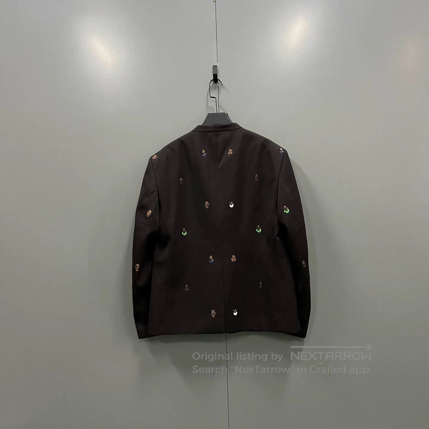 Louis Vuitton Louis Vuitton Brown Logo Embroidered Jacket. Size US L / EU 52-54 / 3 - 2 Thumbnail