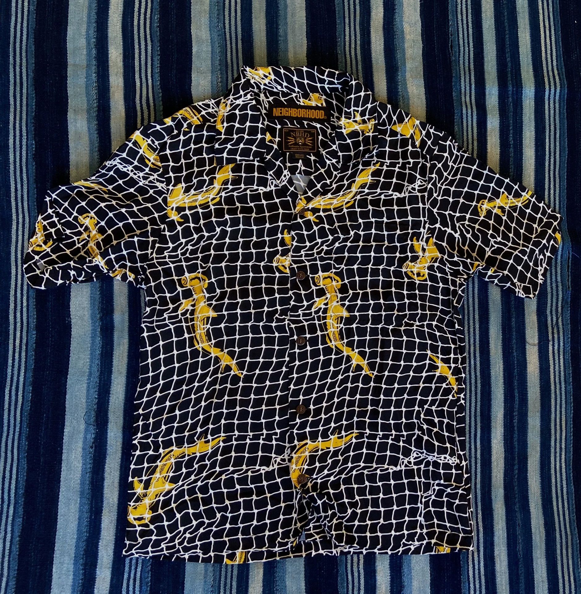Neighborhood neighborhood shark aloha short sleeve shirt Size US S / EU 44-46 / 1 - 1 Thumbnail