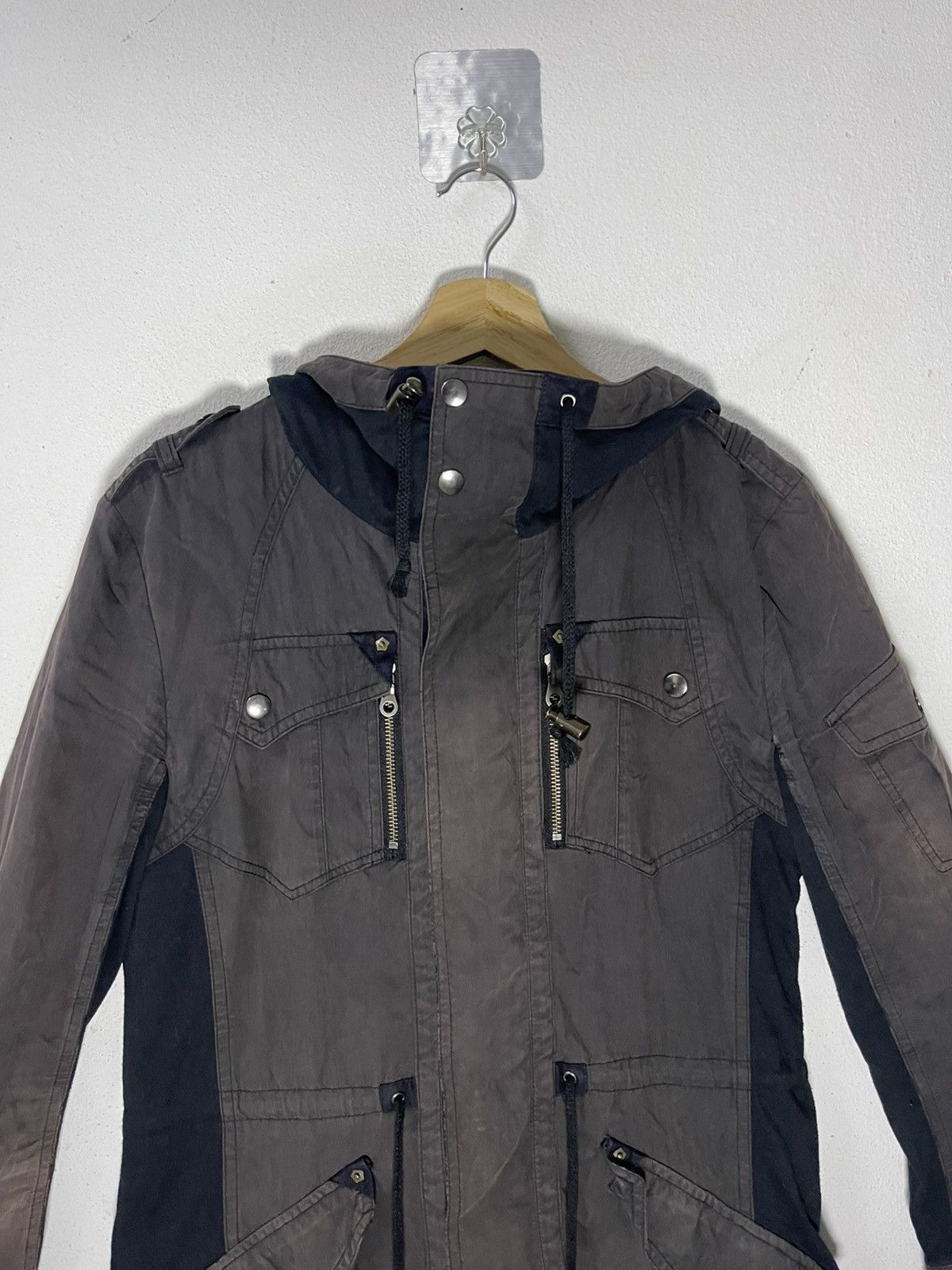 PPFM Vintage PPFM hooded tactical jacket Size US S / EU 44-46 / 1 - 2 Thumbnail