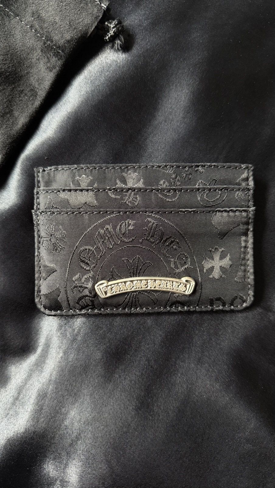 Chrome Hearts Double Sided Card Holder