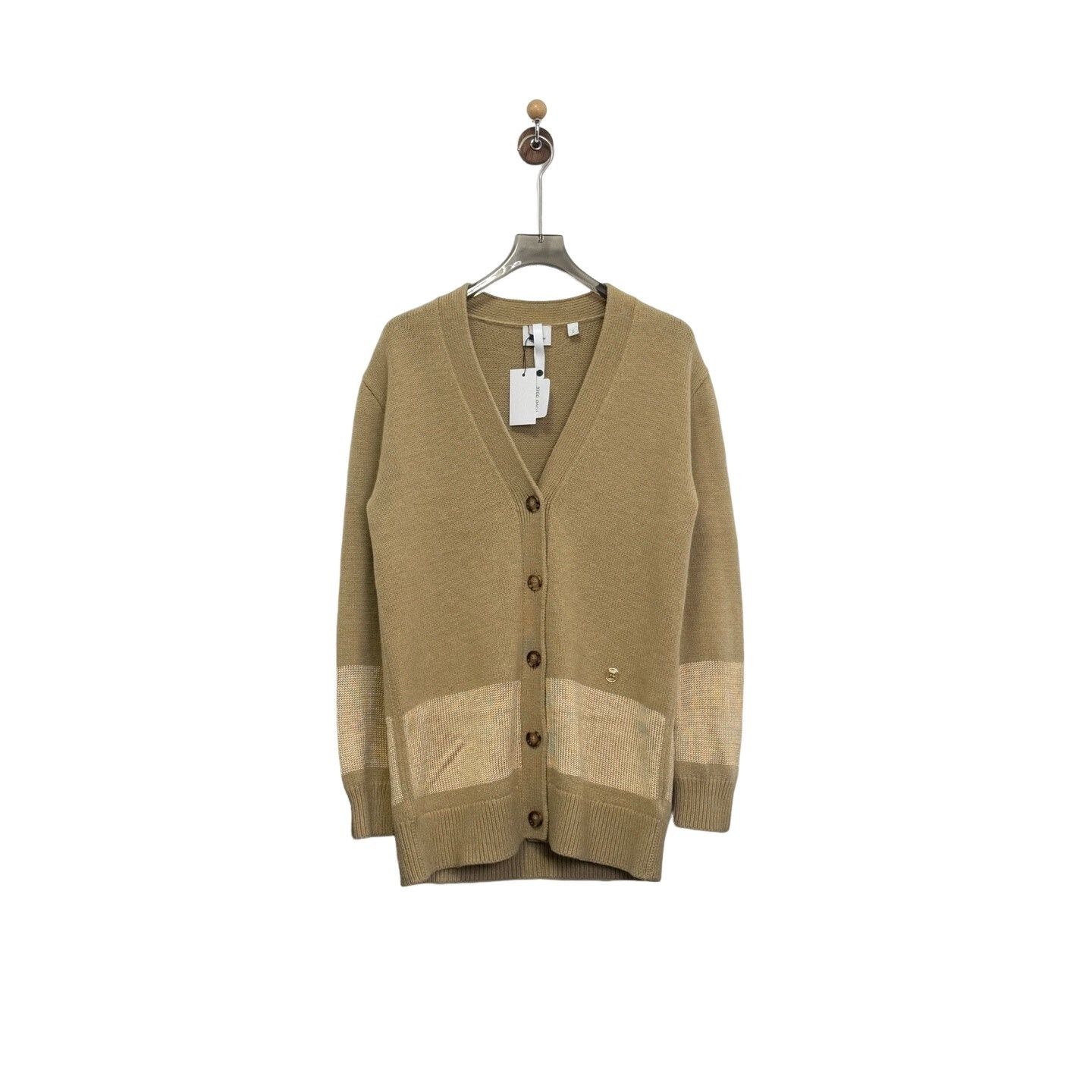 Burberry Burberry Cashmere Silk Blend Cardigan S Size US S / EU 44-46 / 1 - 1 Thumbnail