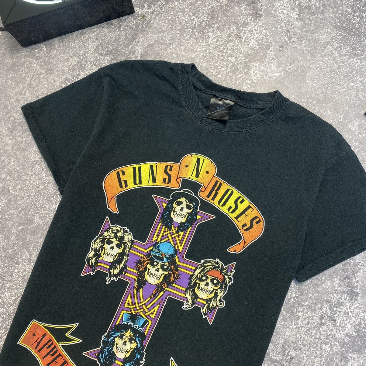 Band Tees Vintage Guns N Roses 2013 Big Graphic Logo rock band tee Size US S / EU 44-46 / 1 - 2 Thumbnail