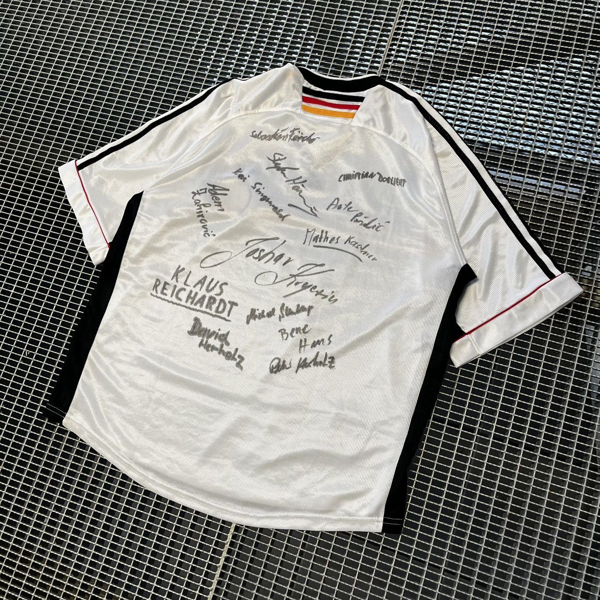 Adidas 1998 Adidas Germany Vintage Soccer Jersey Football Blokecore Size US XL / EU 56 / 4 - 12 Thumbnail
