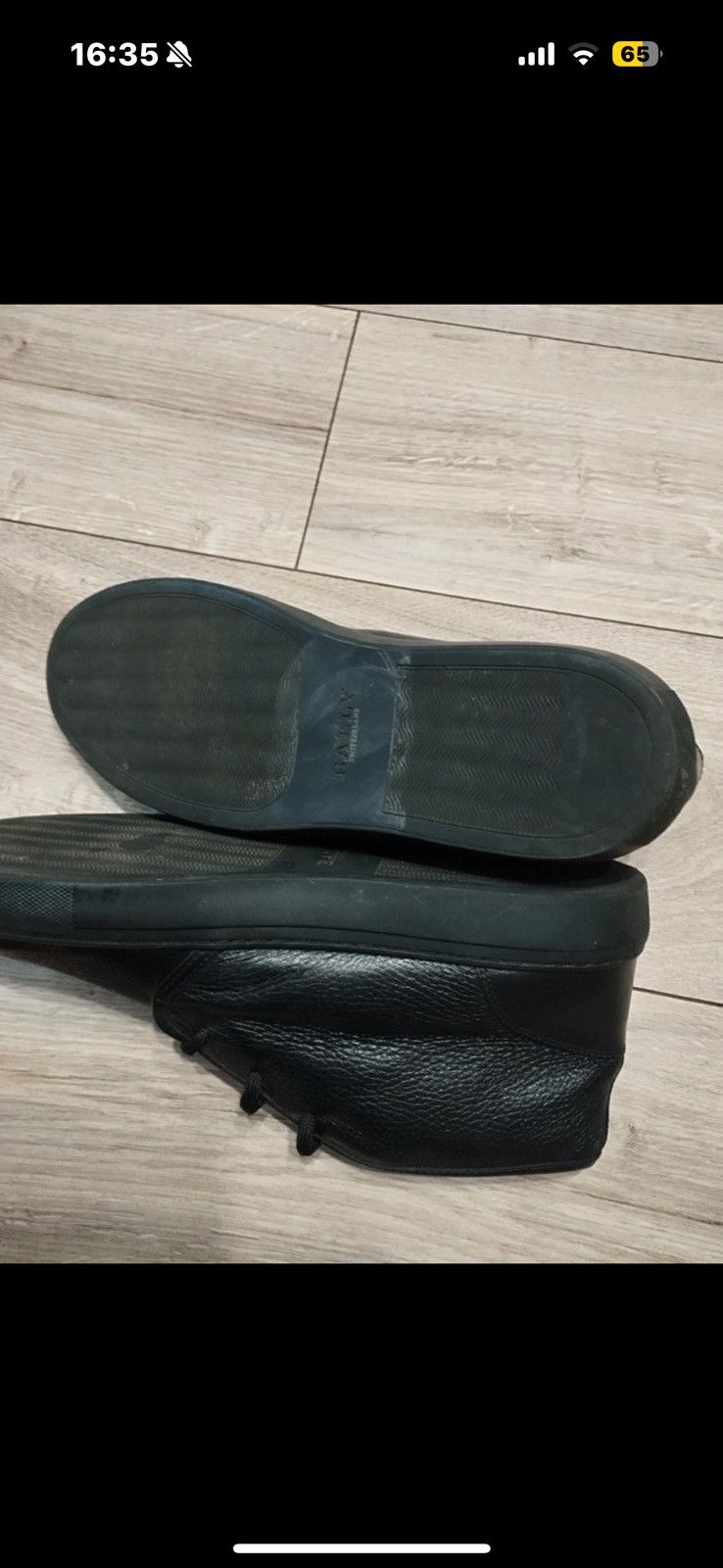 Bally Bally Hershal sneakers leather black size 43 us 10 Size US 10 / EU 43 - 7 Thumbnail