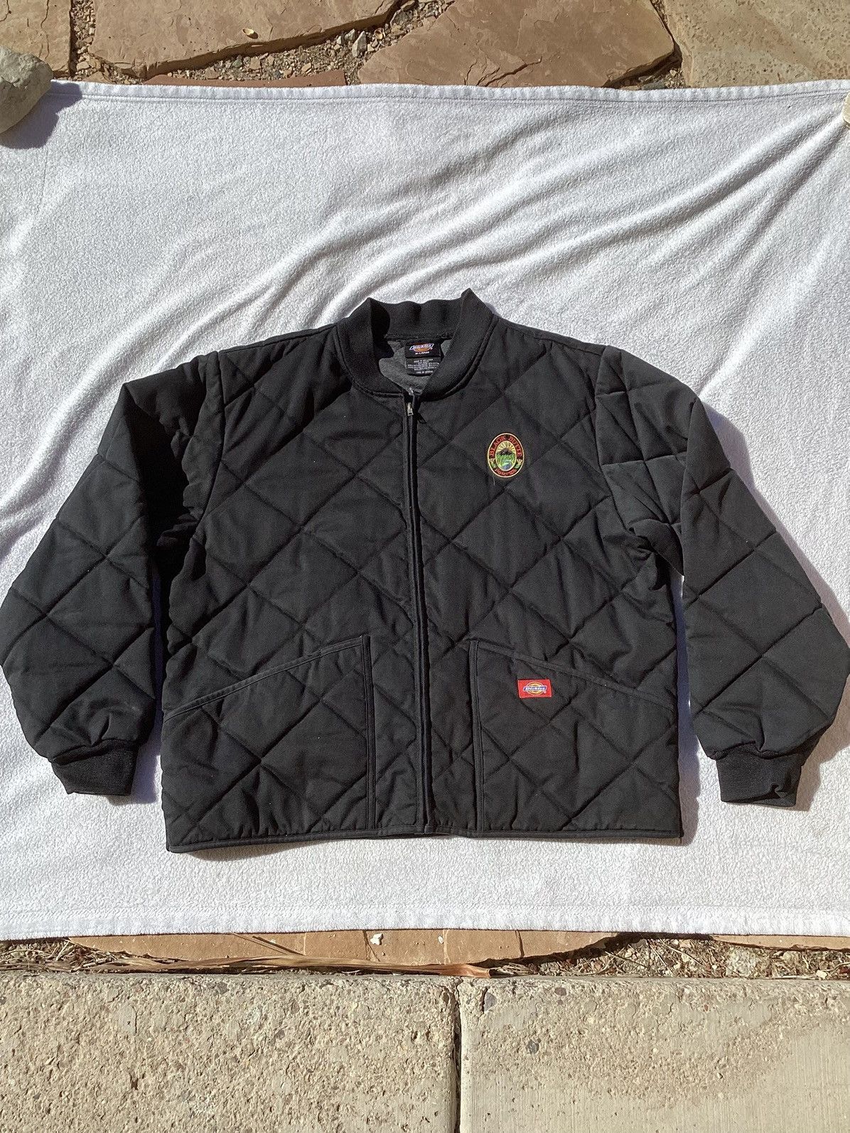 Dickies Vtg Deshutes brewery black Butte Porter dickies quiltd jackt Size US L / EU 52-54 / 3 - 1 Thumbnail