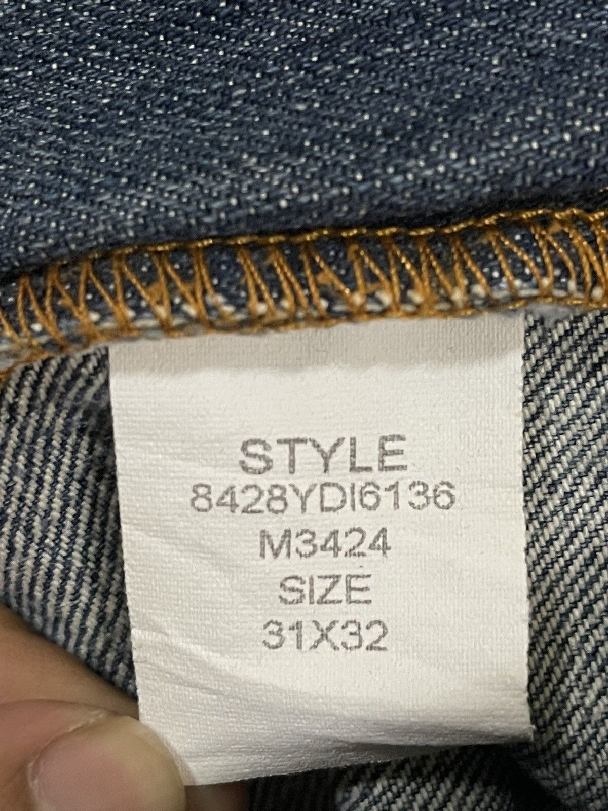 Quiksilver Vintage Quiksilver Blue Wash Distress Style Baggy Jeans Size US 31 - 11 Thumbnail