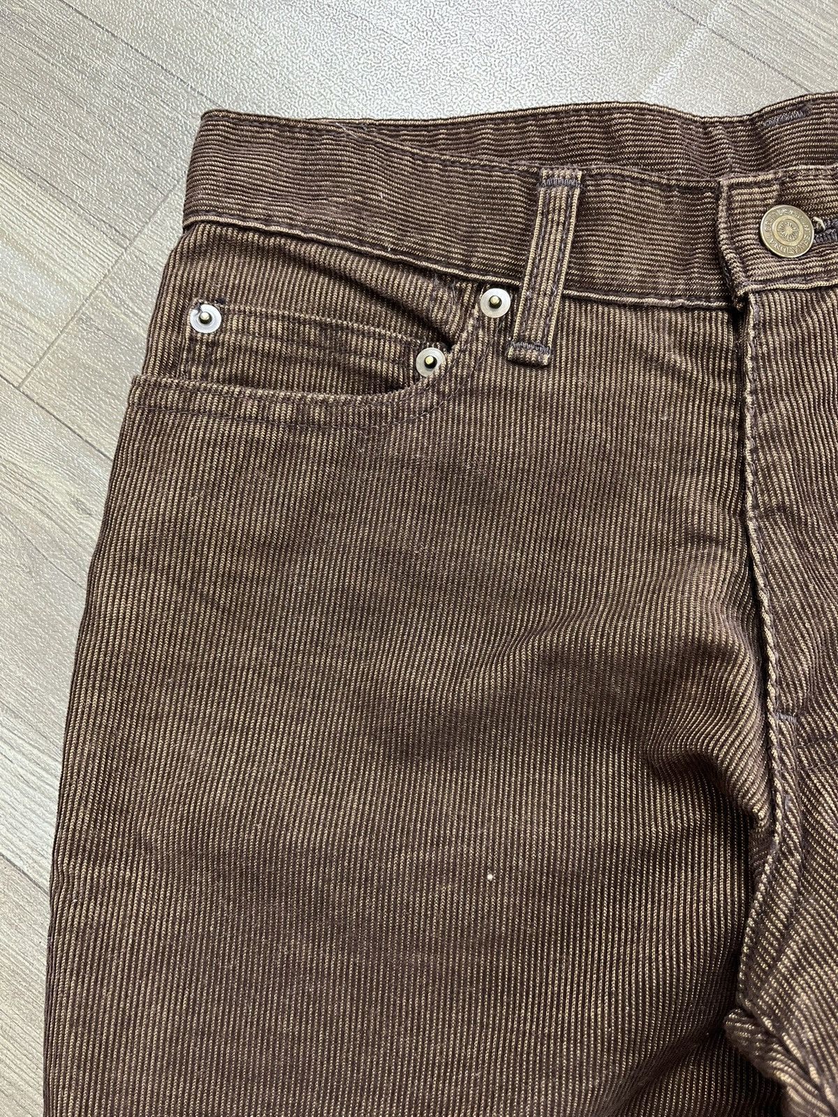 Tornado Mart 2000s Tornado Mart Japan Brown Lgb Ifsixwasnine Flared Jeans Size US 27 - 5 Thumbnail
