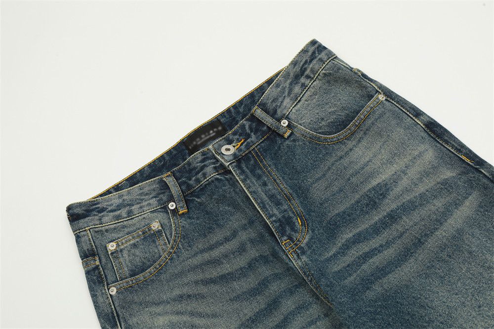 Japanese Brand High street punk loose casual distressed washed flared jeans Size US 32 / EU 48 - 4 Thumbnail
