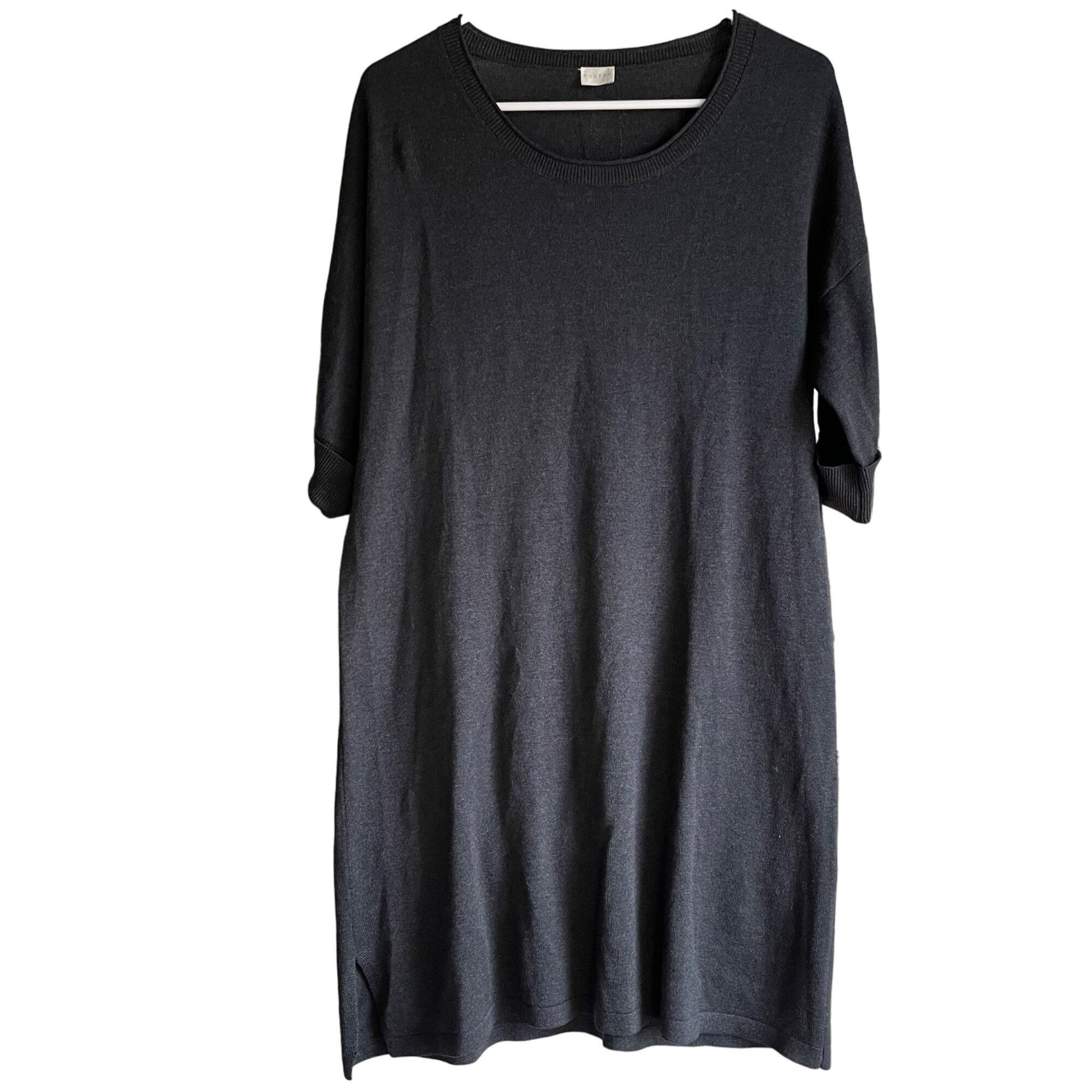 Poetry Womens Dress 2 Silk Cashmere Blend Oversized Tunic Lu