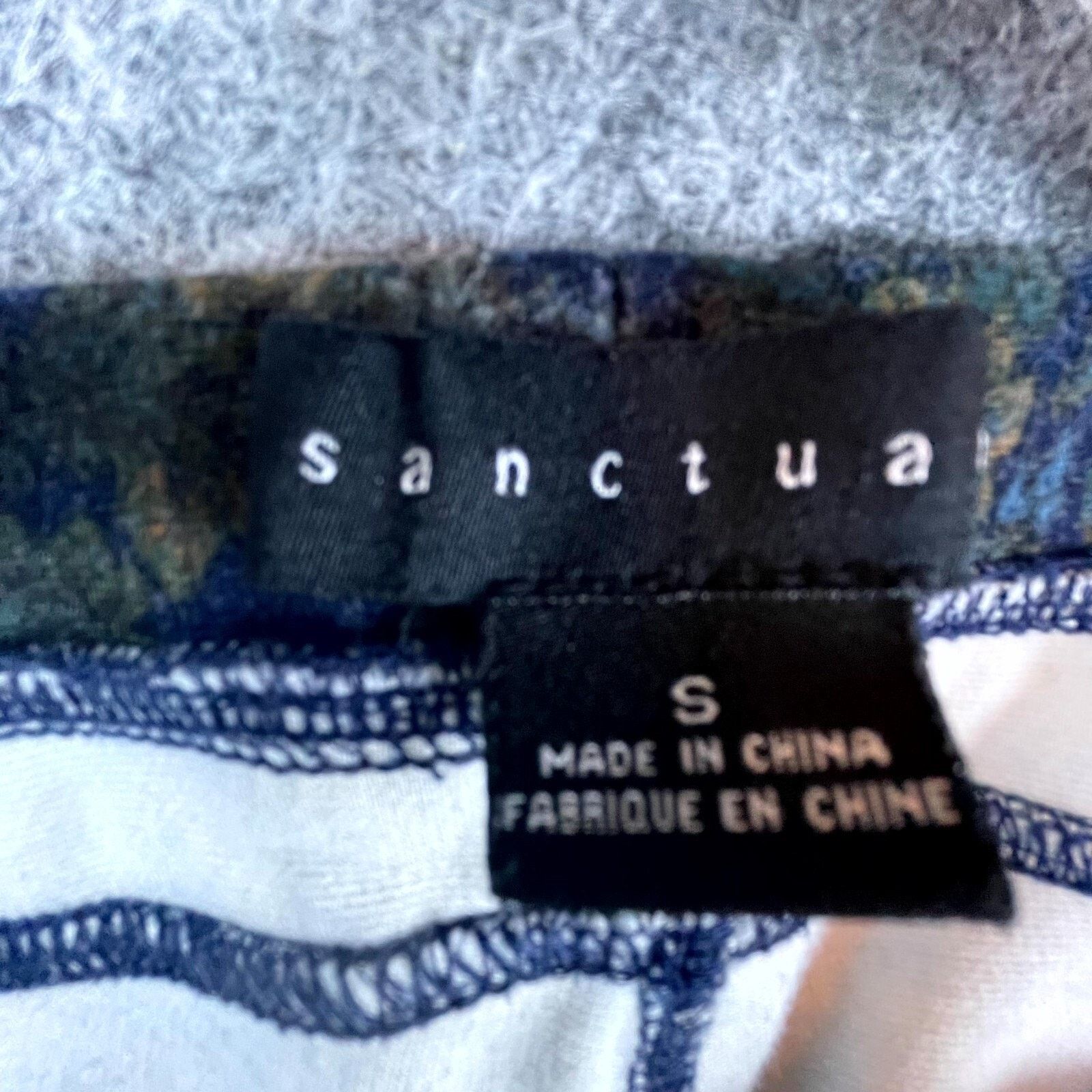 Sanctuary Sanctuary Leggings Womens Small Blue Elastic Stretch Pants Size 26" / US 2 / IT 38 - 3 Thumbnail