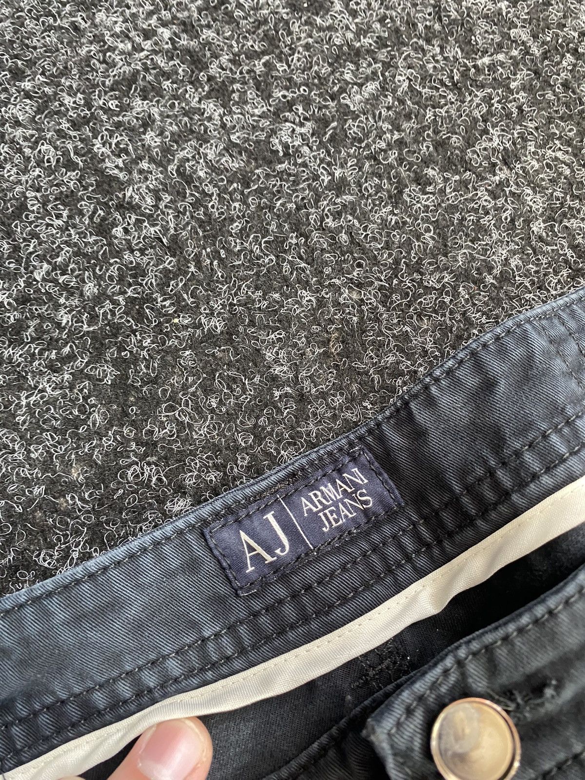 Designer × Giorgio Armani × Vintage 🔥Armani Jeans Baggy Relaxed Mens Jeans Avant Garde vntg Size US 34 / EU 50 - 4 Thumbnail