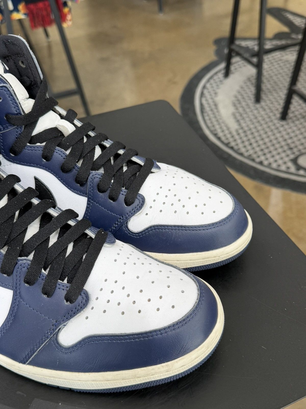 Jordan Brand Air Jordan 1 Midnight Navy Size 12 (2024) Size US 12 / EU 45 - 8 Thumbnail