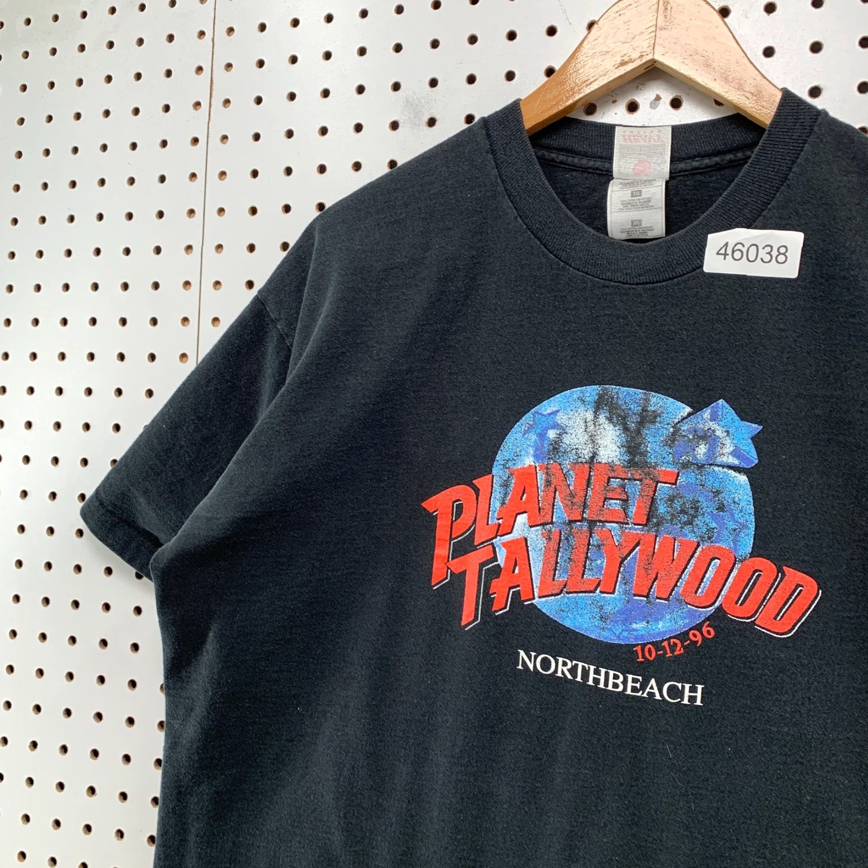 Planet Hollywood VINTAGE Planet Hollywood Shirt Mens XL Black Single Stitch Northbeach Made USA T-Shirt 90s Mens Black Planet Hollywood Shirt XL Vintage 1990s Size US XL / EU 56 / 4 - 6 Thumbnail