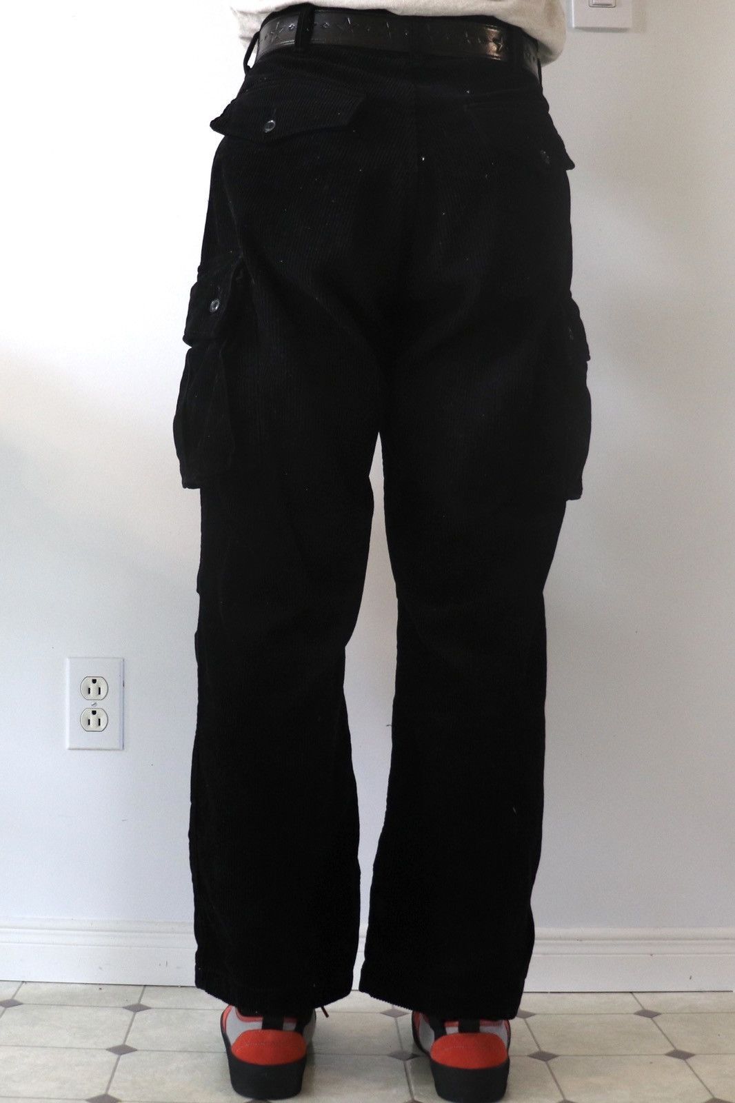 Engineered Garments FA Pant FW20 Black 8W Corduroy Size US 30 / EU 46 - 3 Thumbnail