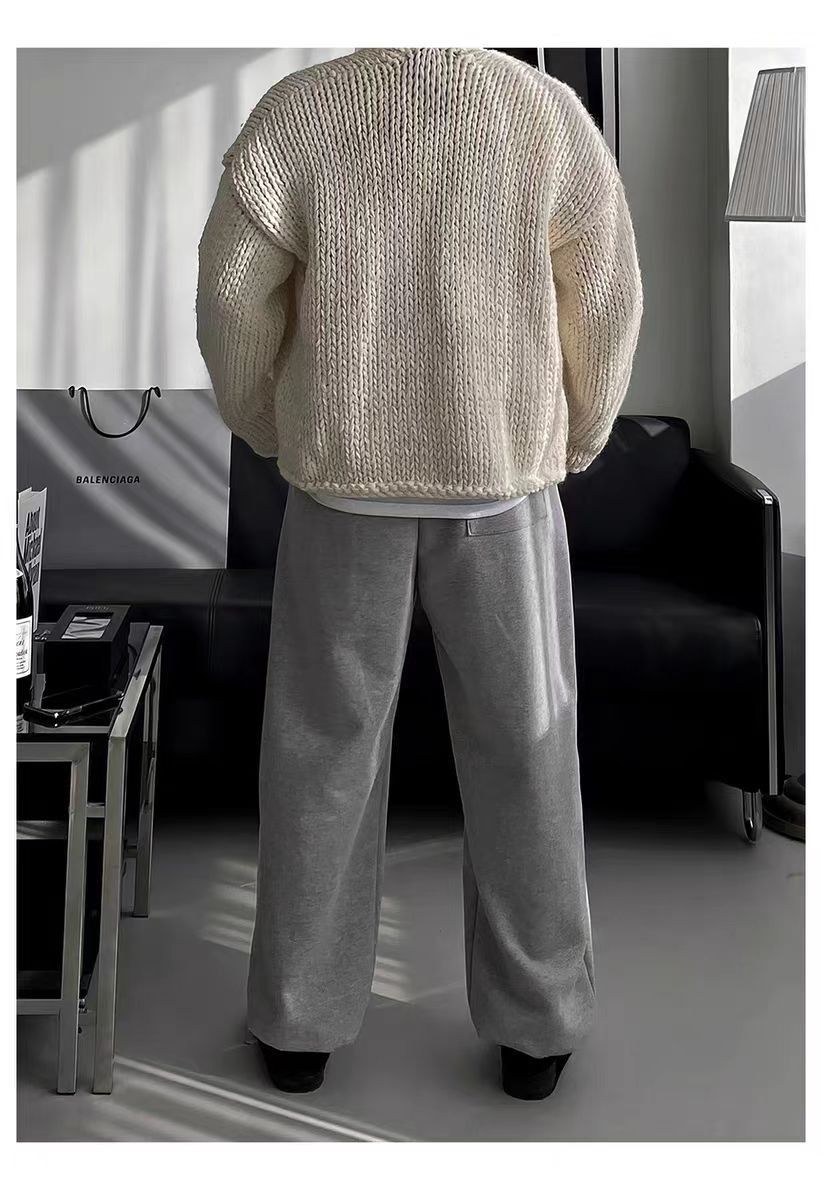Japanese Brand Vintage Beige Loose Casual M Knit Sweater Jacket Size US M / EU 48-50 / 2 - 5 Thumbnail