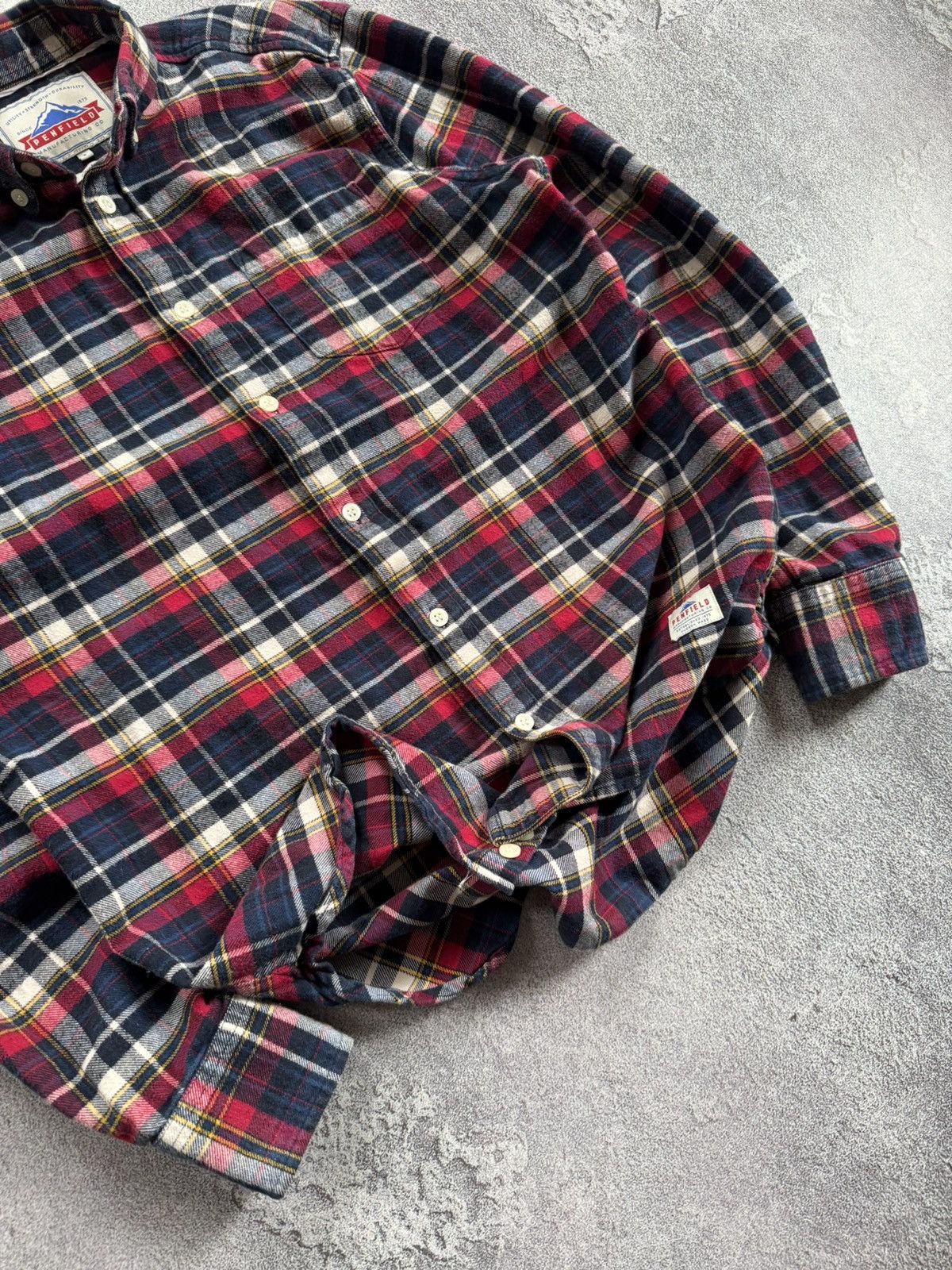 Flannel × Penfield Penfield S flannel shirts button up long sleeve checkered Size US S / EU 44-46 / 1 - 3 Thumbnail