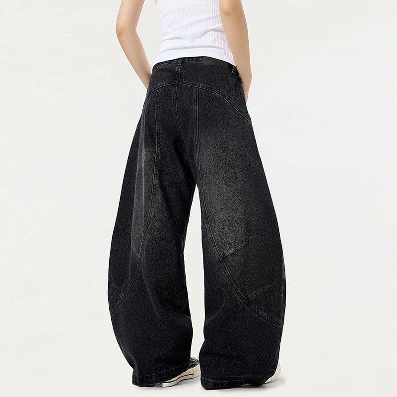 Jean Casual American Style Wide Leg Jeans Size US 33 - 2 Thumbnail