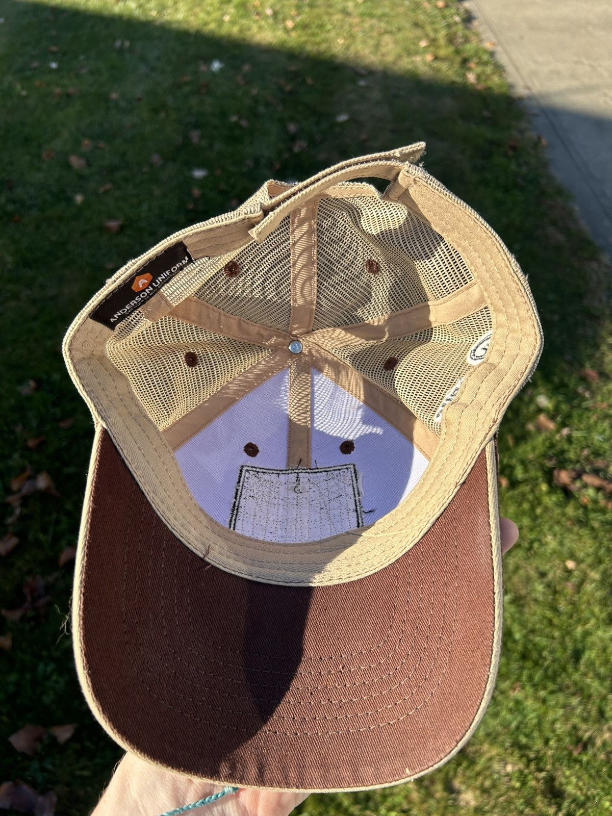 Vintage Vintage Mocha BBQ Trucker Hat Size ONE SIZE - 3 Thumbnail