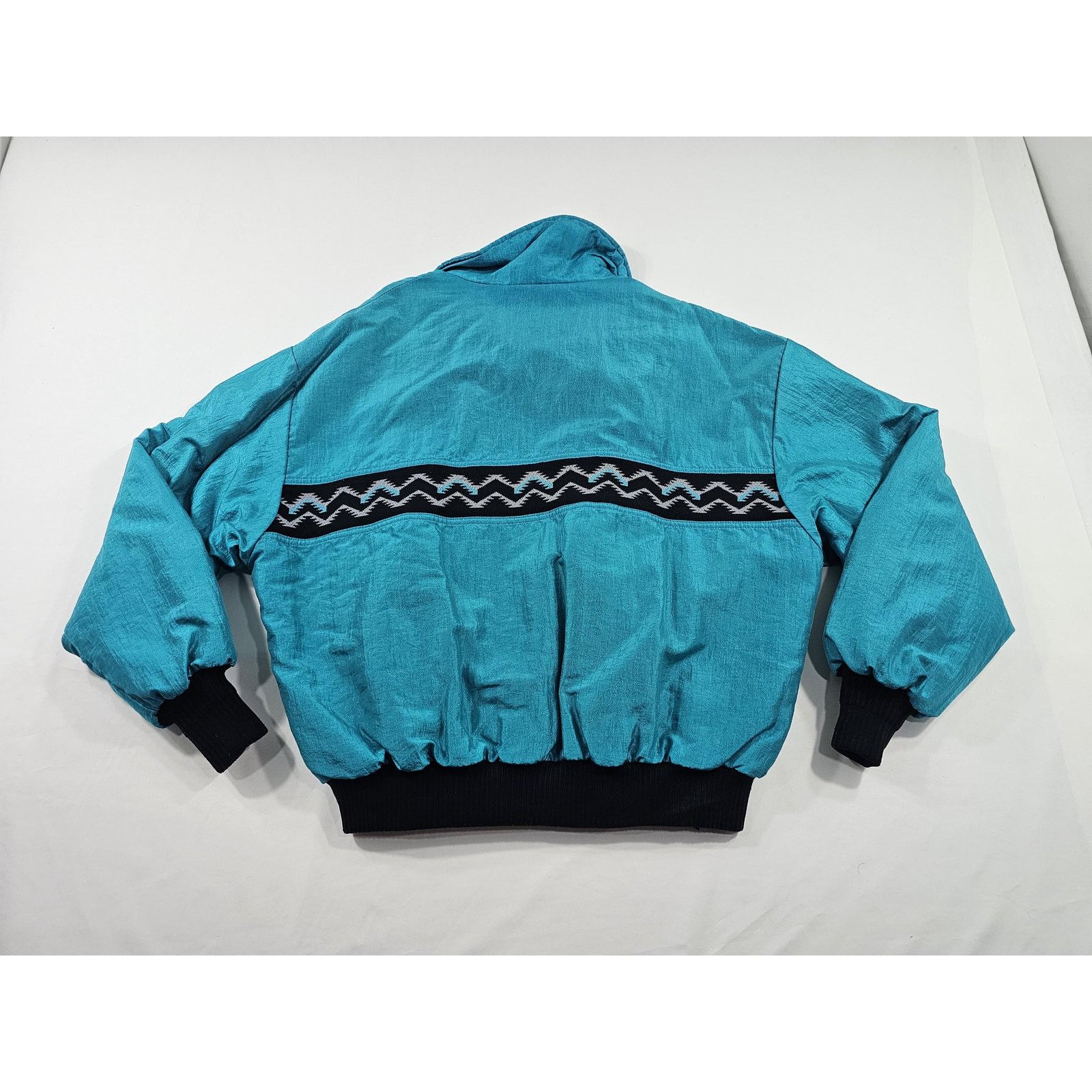 Other Comfy Casuals Bomber Aztec Western Blue Jacket Sz XL Size US XL / EU 56 / 4 - 2 Thumbnail