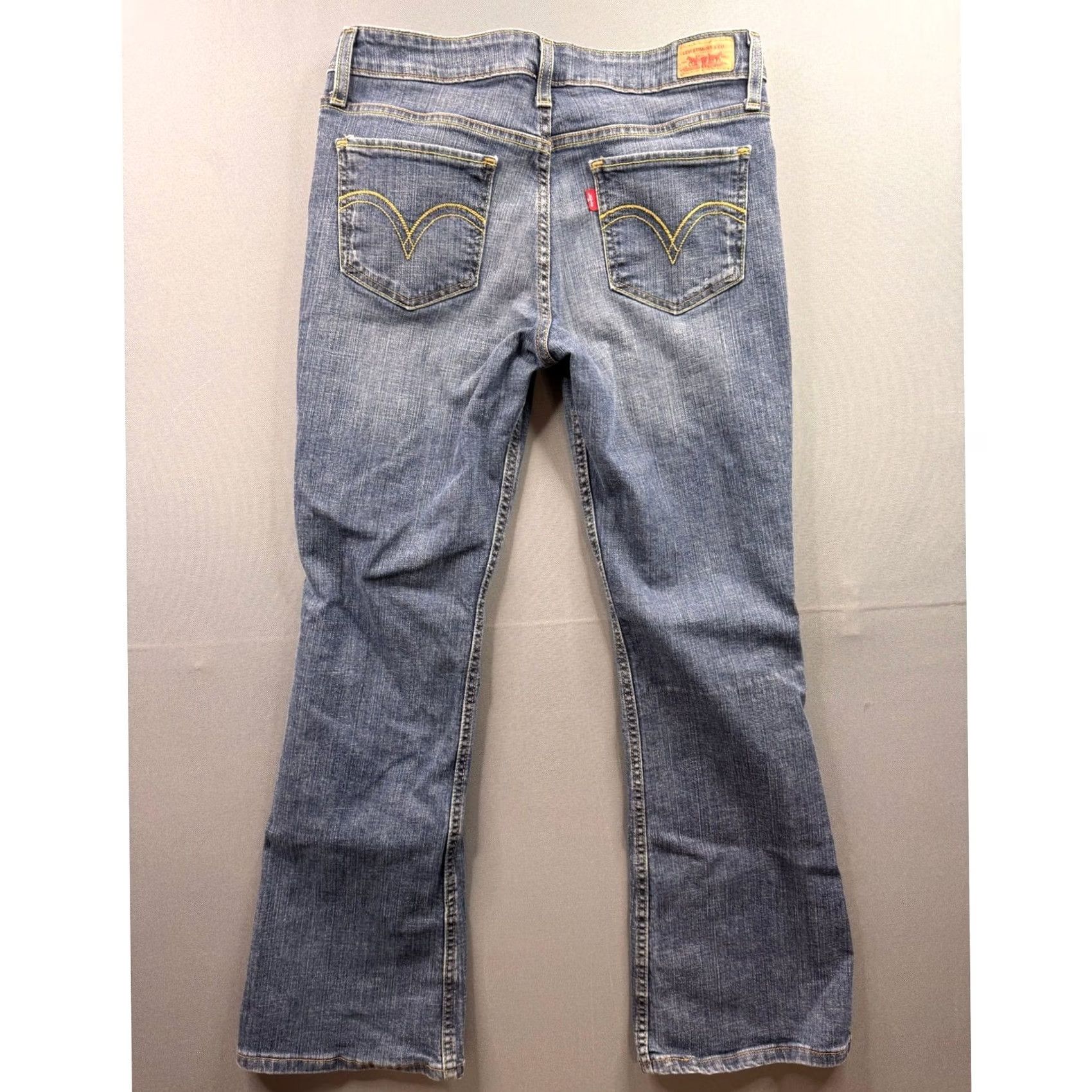 Levi's Levi's Jeans Womens Blue Bootcut Flare Denim 29x27 Size 29" - 2 Thumbnail