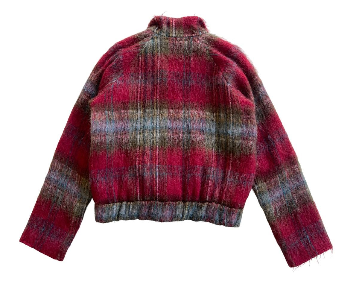 Vintage Hoxton Boutique England Fuzzy Mohair Blouson Jacket Size M / US 6-8 / IT 42-44 - 6 Thumbnail
