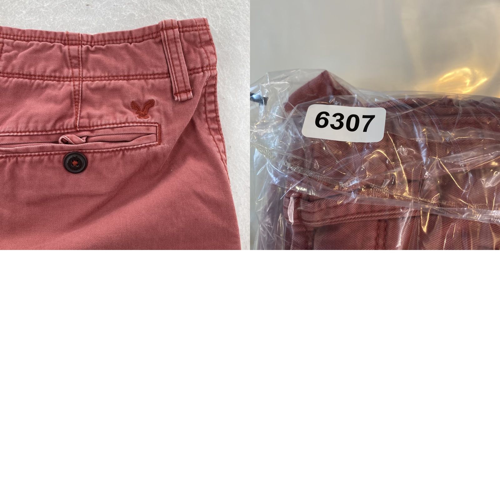 American Eagle Outfitters VINTAGE American Eagle Shorts Chino Mens 32 Pink Cotton 10'' Inseam Casual Logo Beach Classic Outdoor Mens Size US 32 / EU 48 - 8 Thumbnail