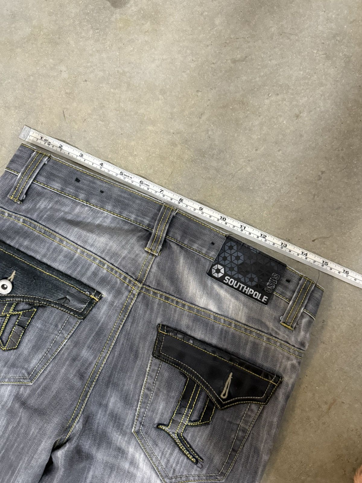 Southpole South Pole Flared Denim Size US 28 / EU 44 - 4 Thumbnail