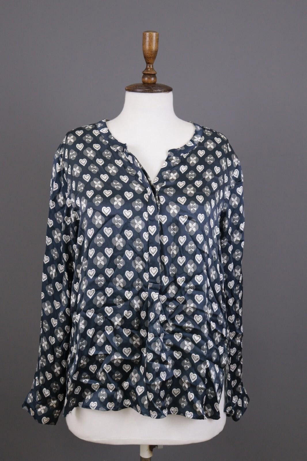 Designer Princess Goes Hollywood Gray Button Dwon Silk Shirt Sz 42 Size M / US 6-8 / IT 42-44 - 1 Thumbnail