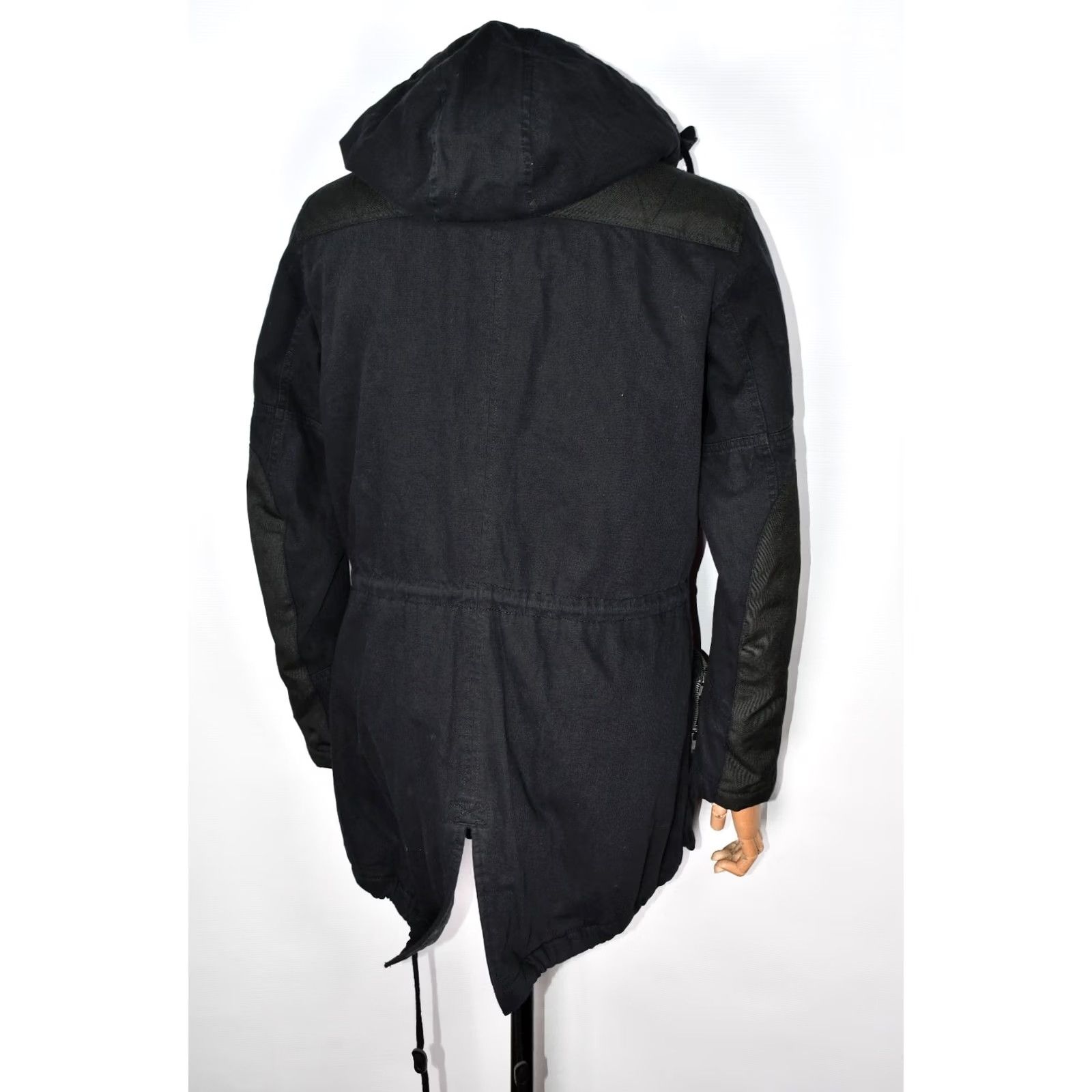 Diesel Diesel Jacket Parka Hooded Men M Black Cotton ZIP Casual Vintage No Size US M / EU 48-50 / 2 - 3 Thumbnail