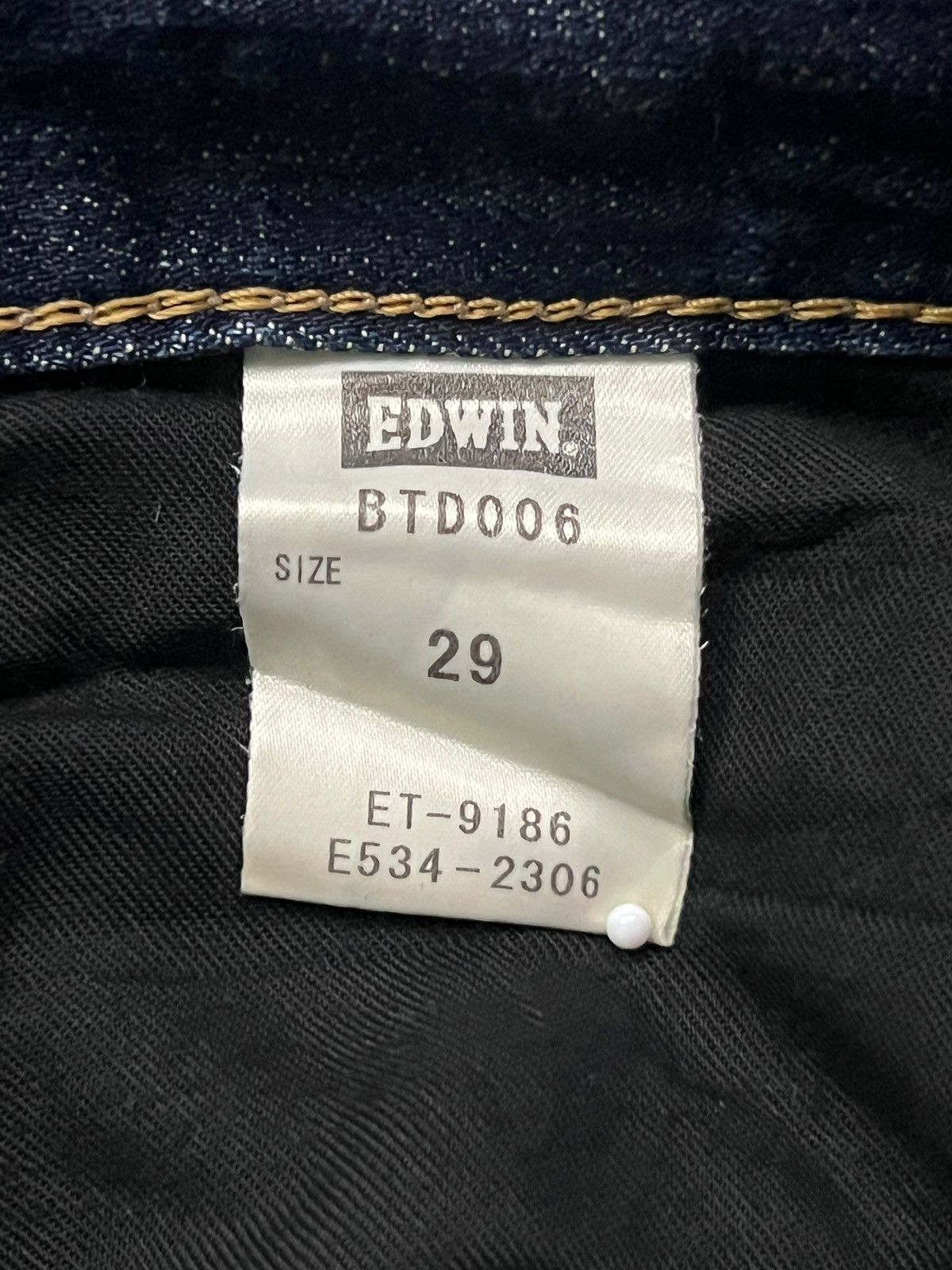 Edwin Vintage Edwin Blue Trip 006 Japan- Faded Wash, Distressed Size US 32 / EU 48 - 13 Thumbnail