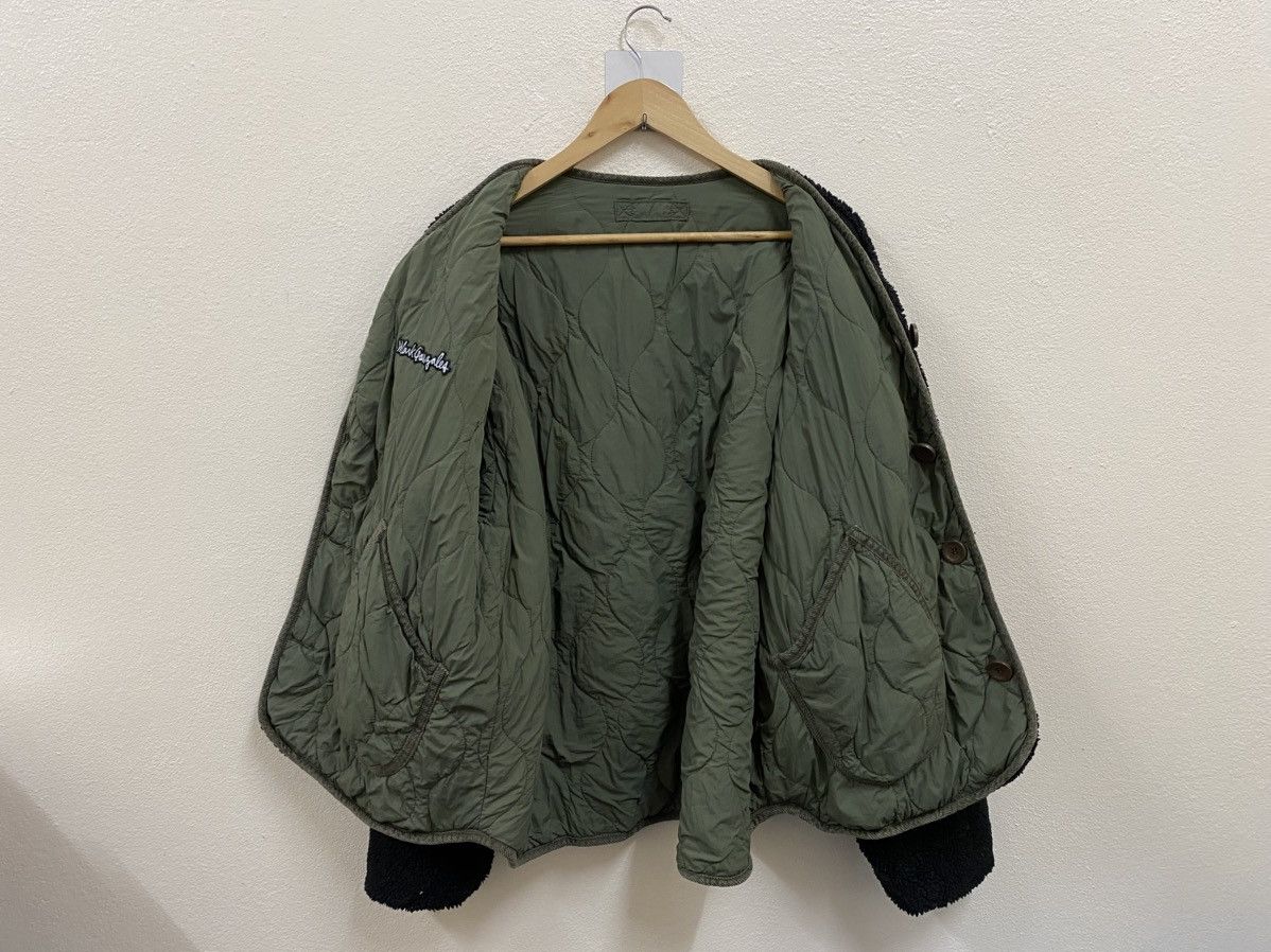 Vintage Vtg Mark Gonzales Sherpa Black Jacket - Revisible Size US L / EU 52-54 / 3 - 6 Thumbnail