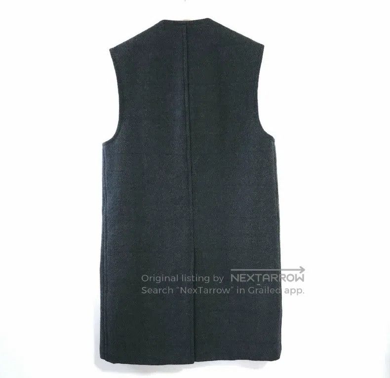 Comme des Garcons Comme Des Garcons Felted zipper long vest Size M / US 6-8 / IT 42-44 - 2 Thumbnail