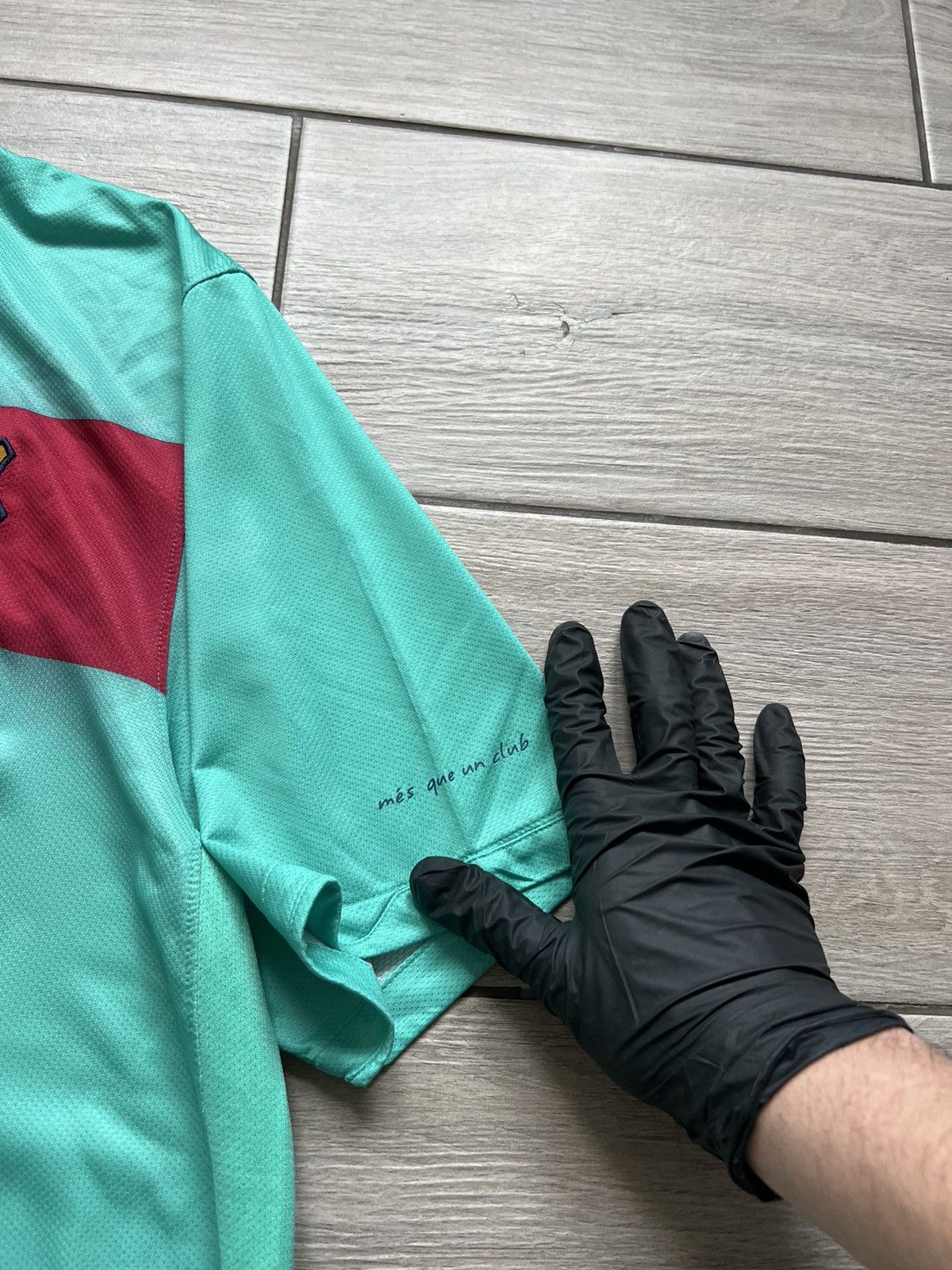 Other Vintage Nike Barcelona Soccer Jersey Away Mint Rare Size US XL / EU 56 / 4 - 6 Thumbnail