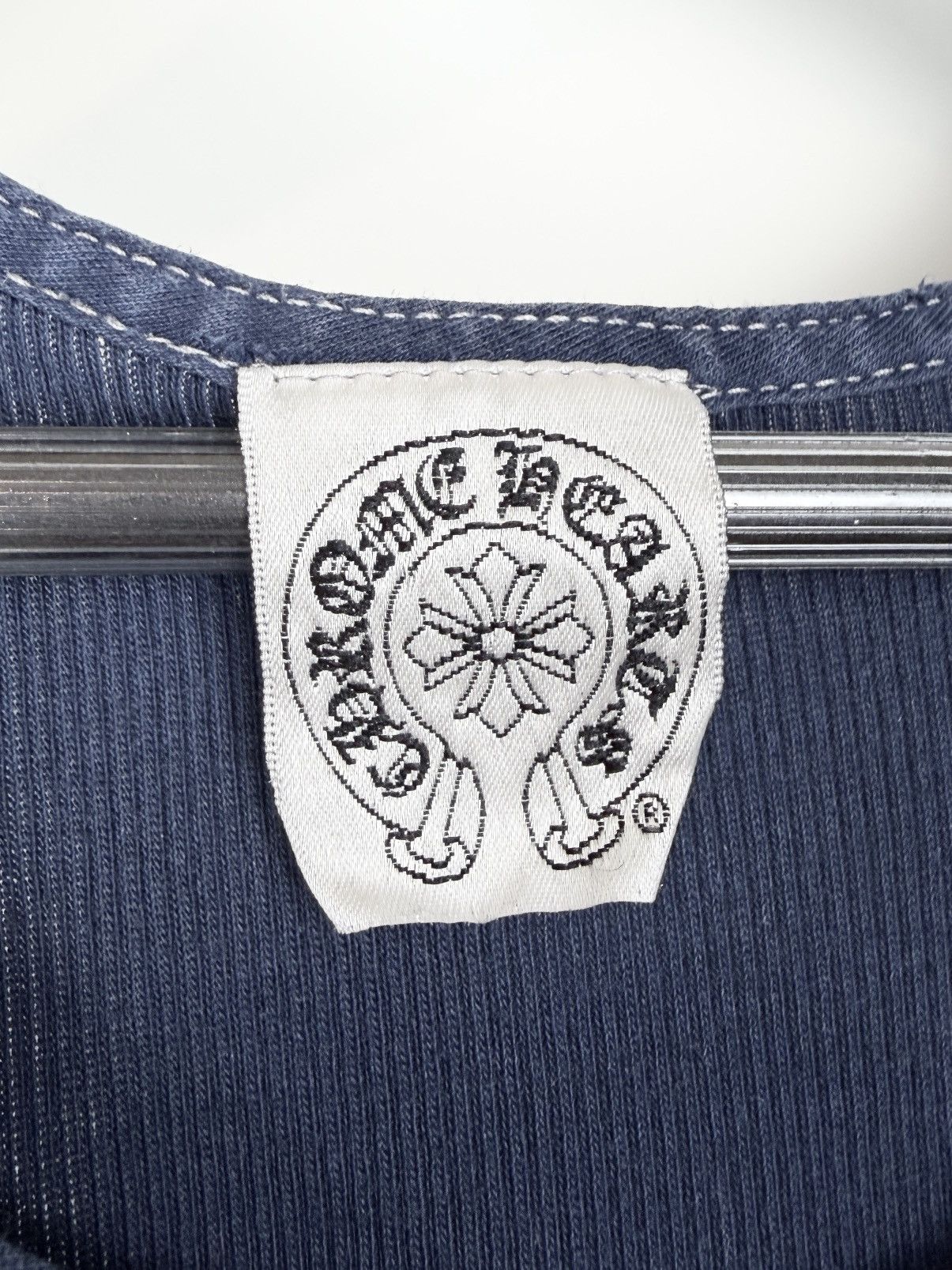 Chrome Hearts Chrome Hearts Vintage Celtic Cross Scroll Logo Tank Top Size US S / EU 44-46 / 1 - 6 Thumbnail