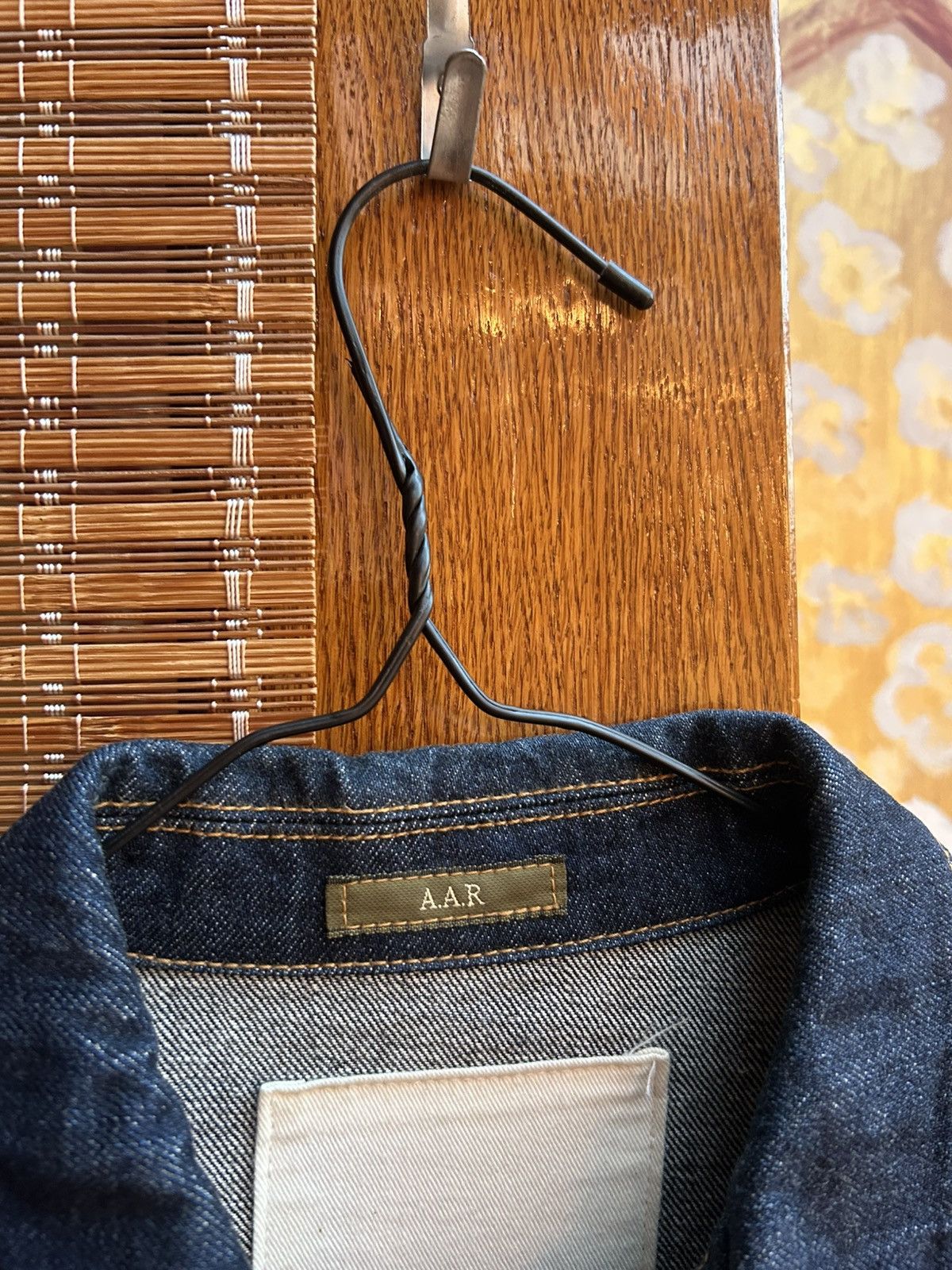 Japanese Brand Against All Risks A.A.R by Yohji Yamamoto Zip Denim Jacket Size US L / EU 52-54 / 3 - 8 Thumbnail