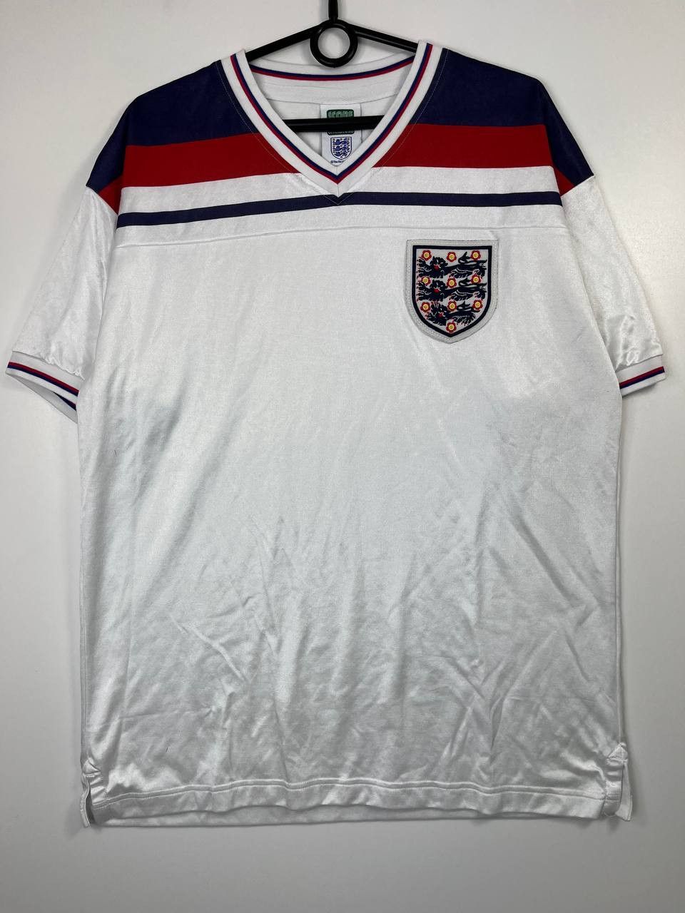 Other England 1982 1984 Home Shirt Retro Jersey Score Draw Size L Size US L / EU 52-54 / 3 - 1 Thumbnail