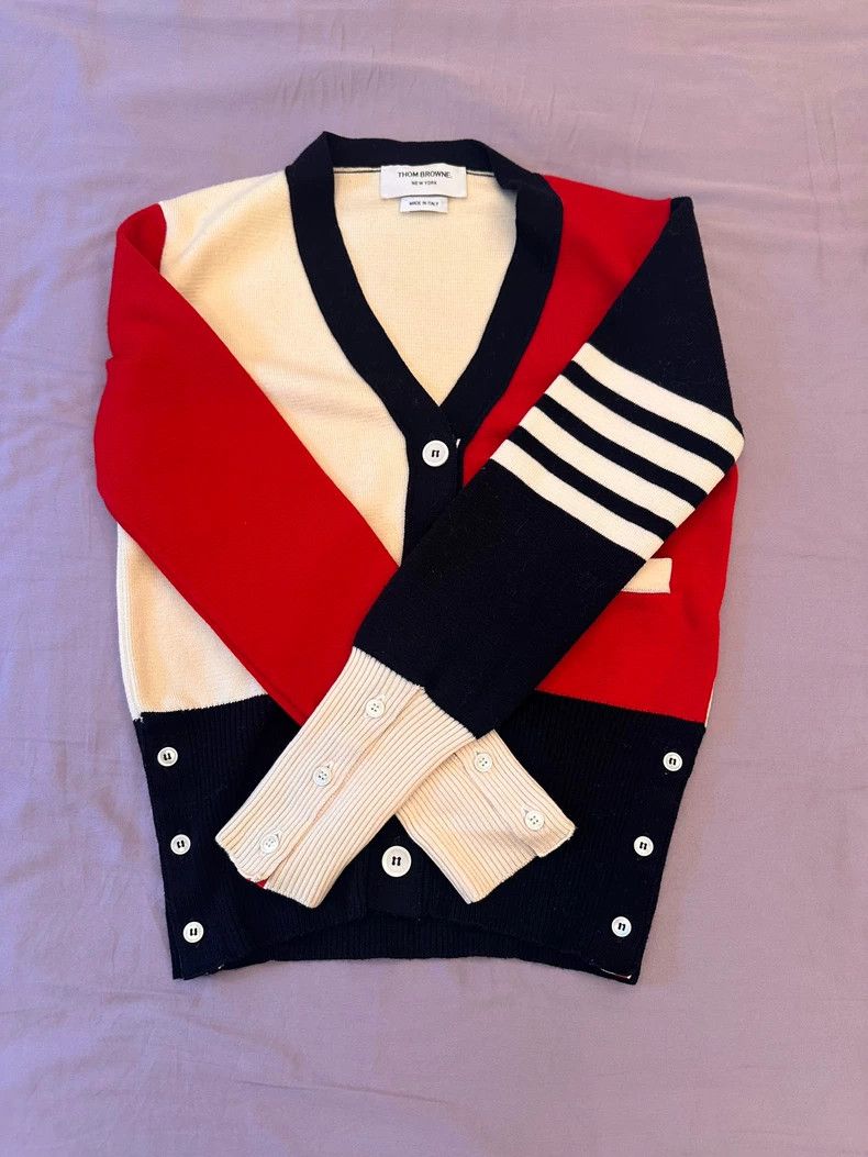 Thom Browne Thom Browne Knit cardigan Size US XS / EU 42 / 0 - 2 Thumbnail
